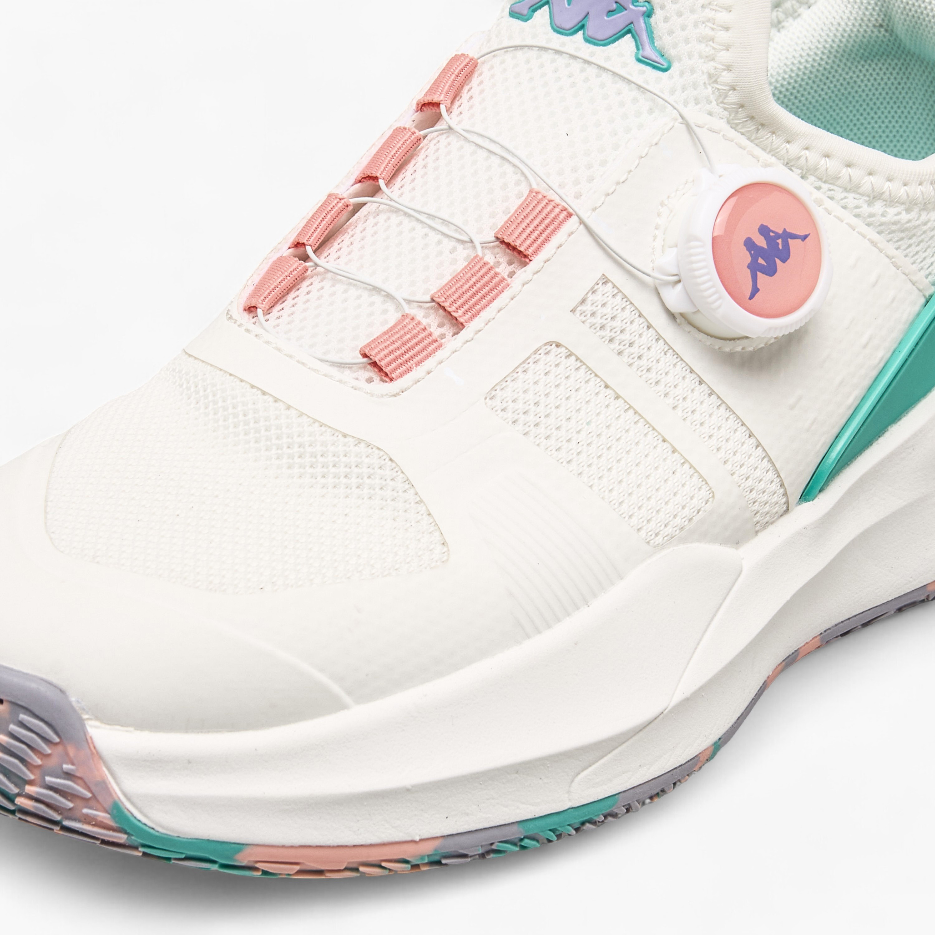 حذاء رياضي بقوالب ملونة وإبزيم دوار للبنات من كابا-sports-girls-shoes-image-4