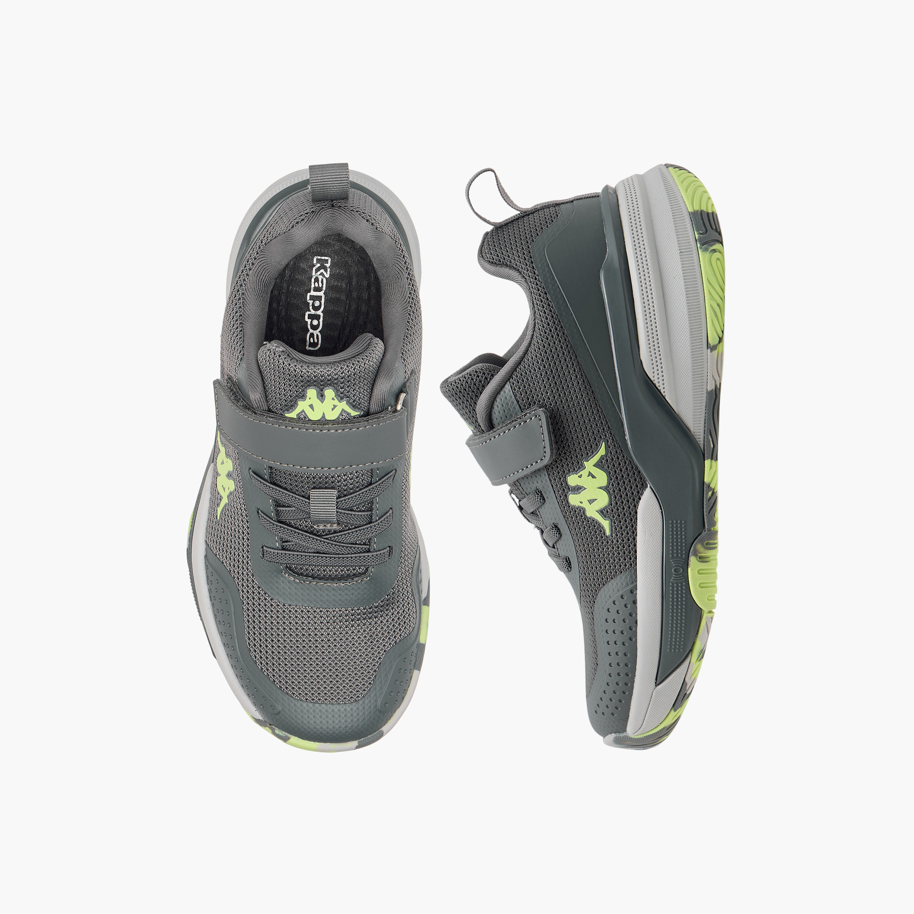 Kappa Boys Hook & Loop Breathable Padel Shoes-boys-shoes-sports-image-1