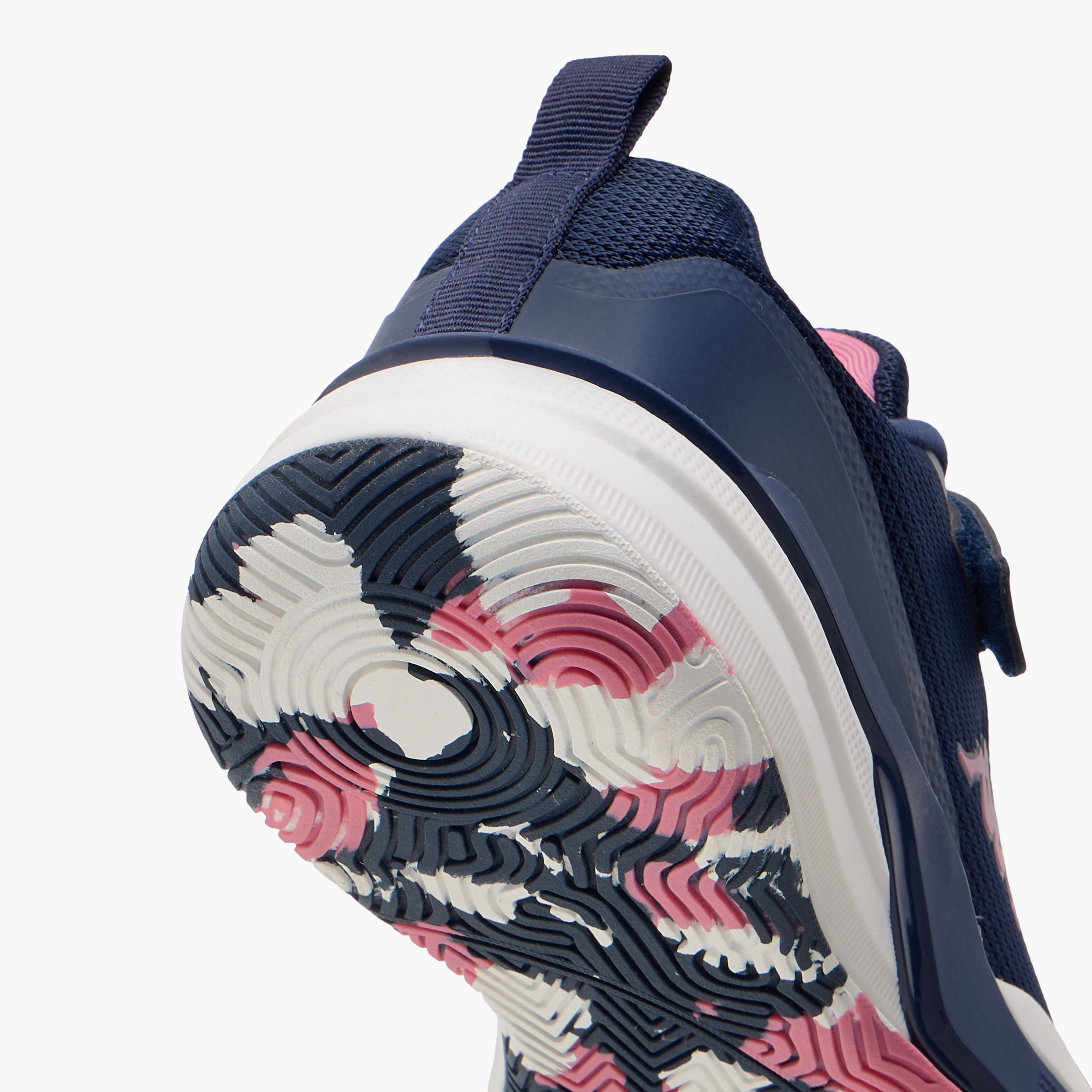 Kappa Girls Logo Print Hook & Loop Padel Shoes-girls-shoes-sports-image-5