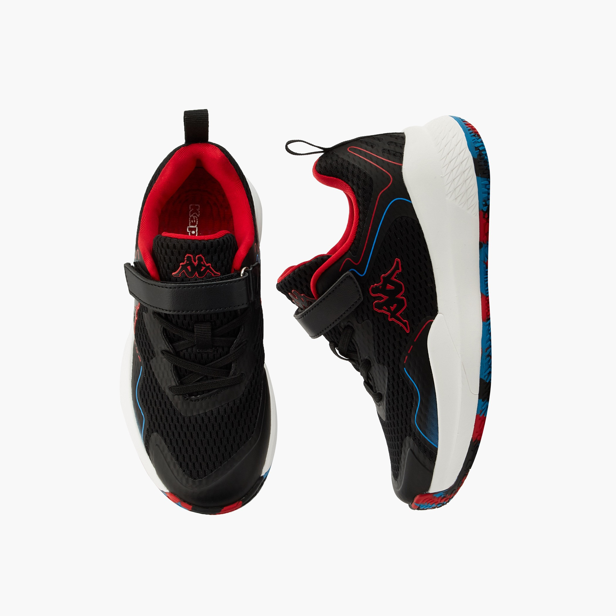 Kappa Boys Hook & Loop Sports Shoes-boys-shoes-sports-image-1