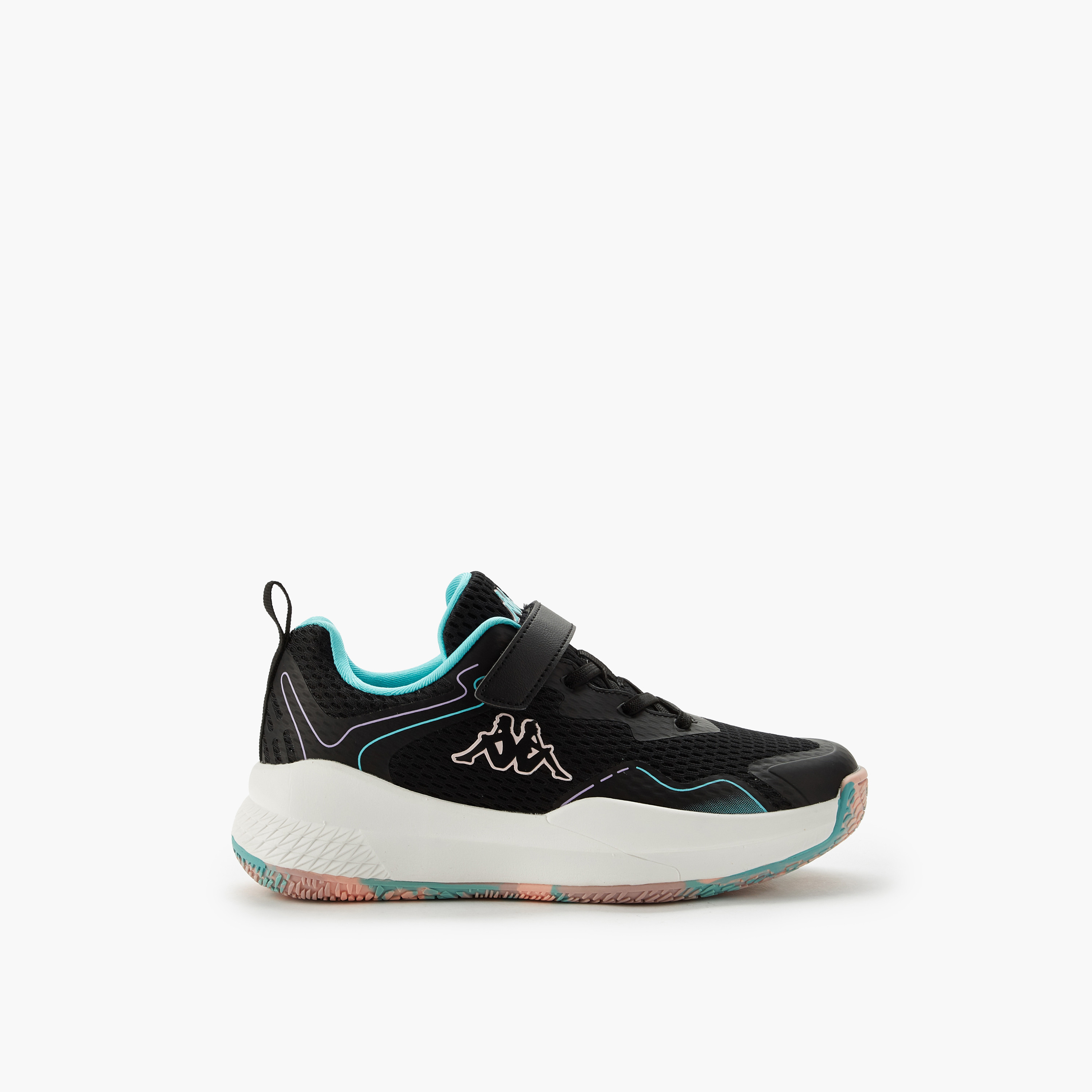 Kappa Girls Hook & Loop Sports Shoes-girls-shoes-sports-image-2