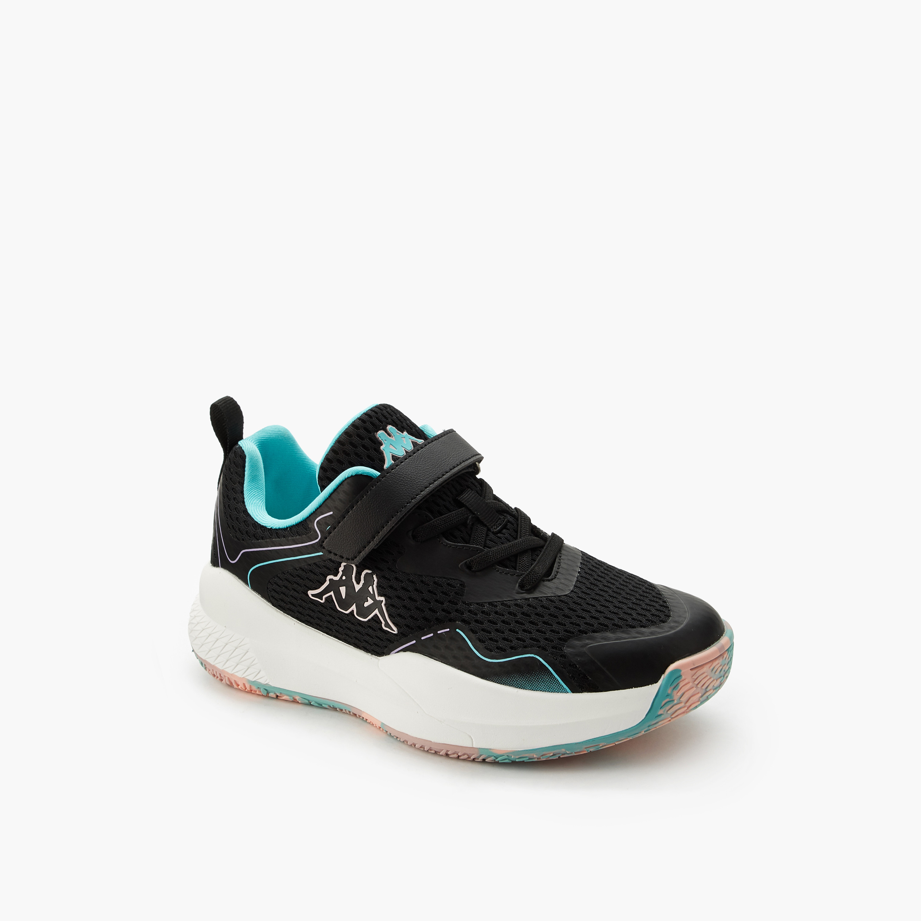 Kappa Girls Hook & Loop Sports Shoes-girls-shoes-sports-image-3