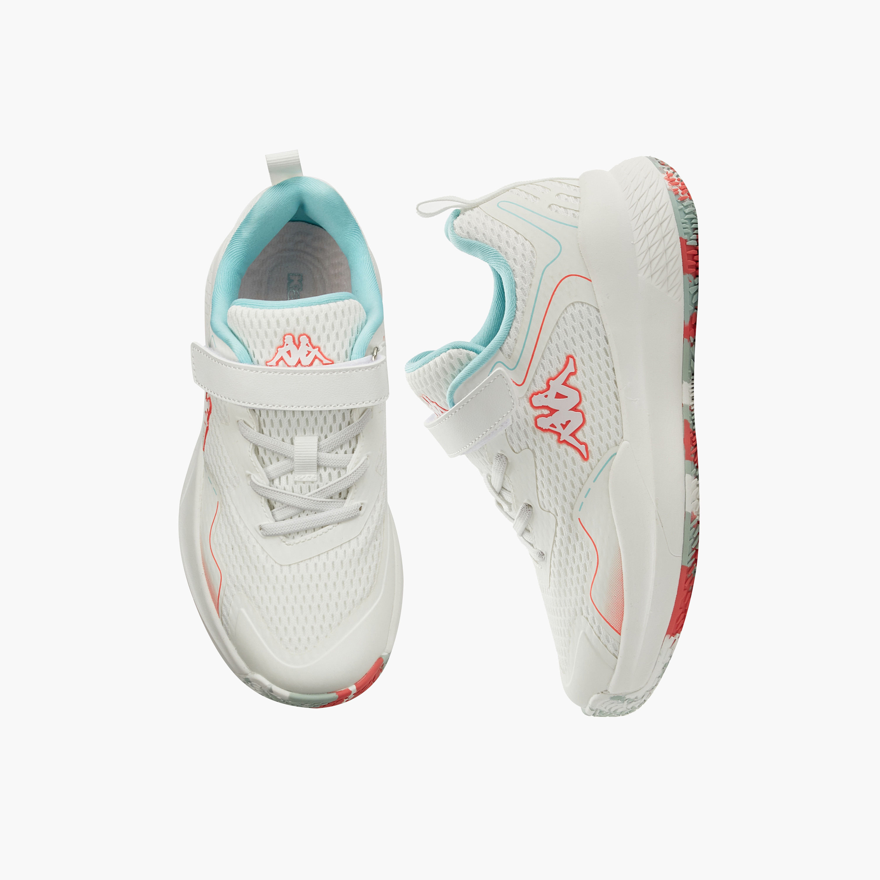 Kappa Girls Hook & Loop Sports Shoes-girls-shoes-sports-image-1