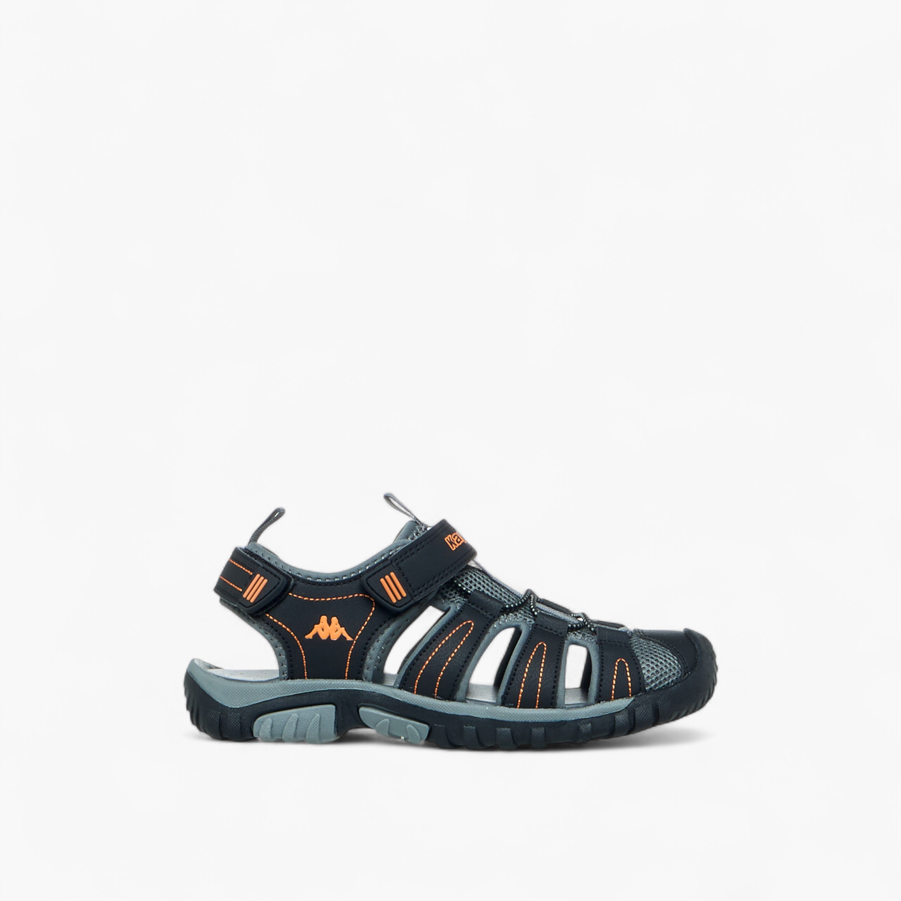Kappa Boys' Panelled Sandals with Hook and Loop Closure-boys-shoes-sports-image-2