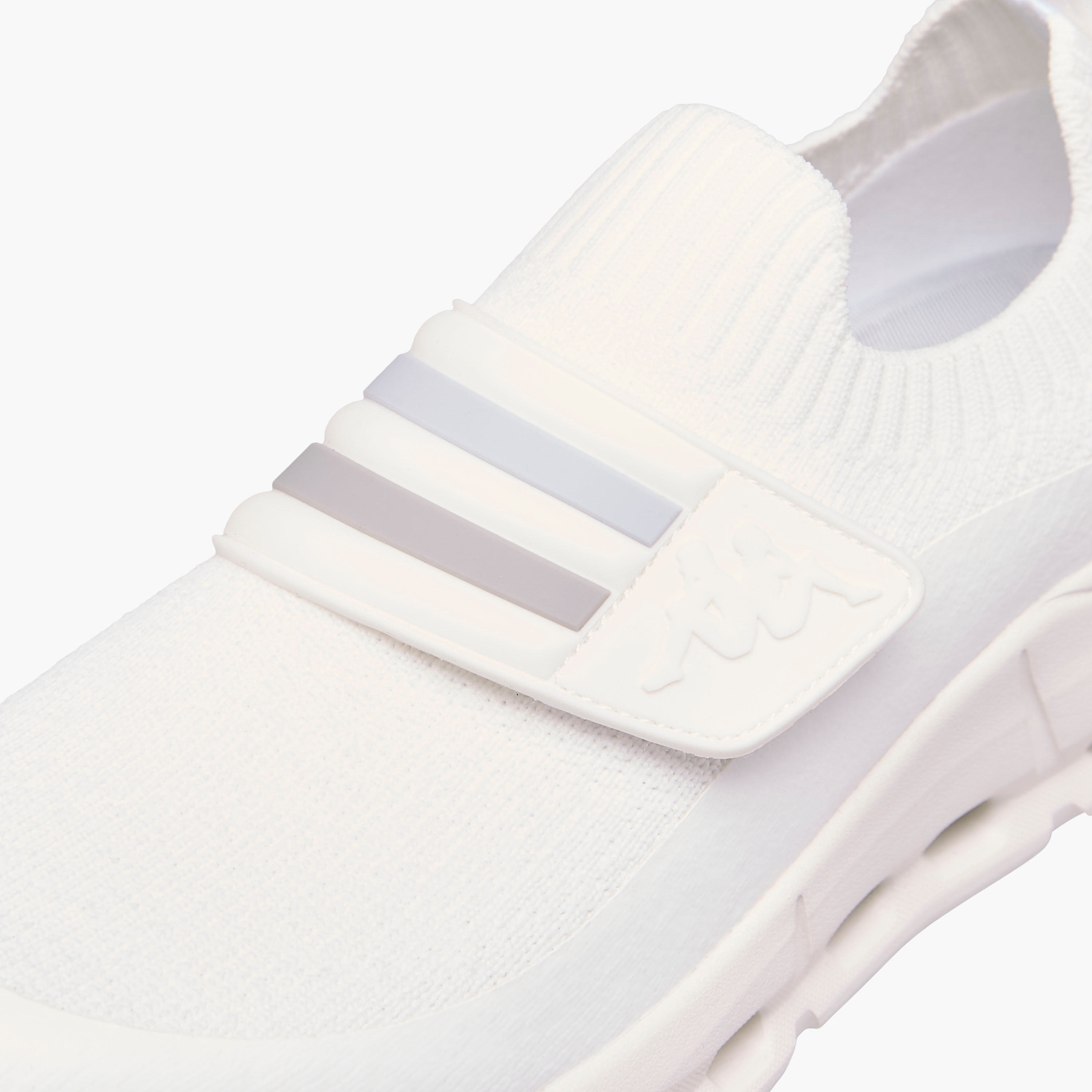Kappa Girls Logo Detail Slip-On Walking Shoes-girls-shoes-sports-image-4