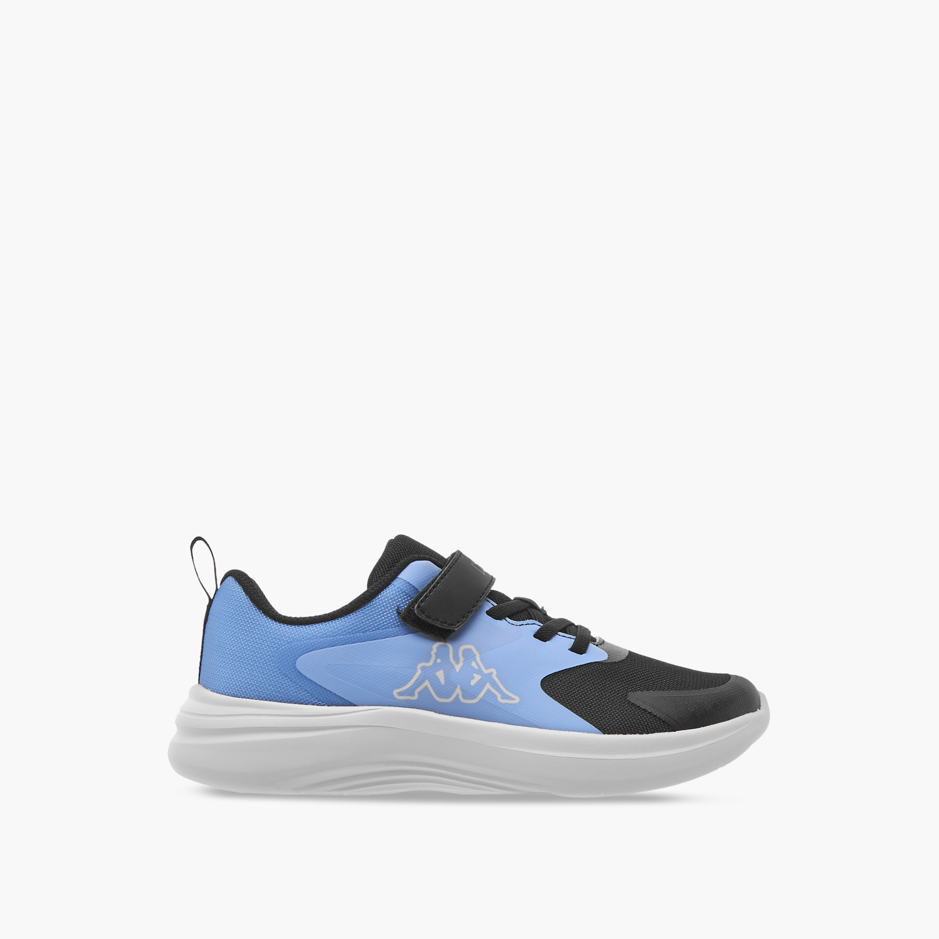 حذاء رياضي بتصميم قوالب ملونة وشريط إغلاق لاصق للبنات من كابا-sports-girls-shoes-image-3