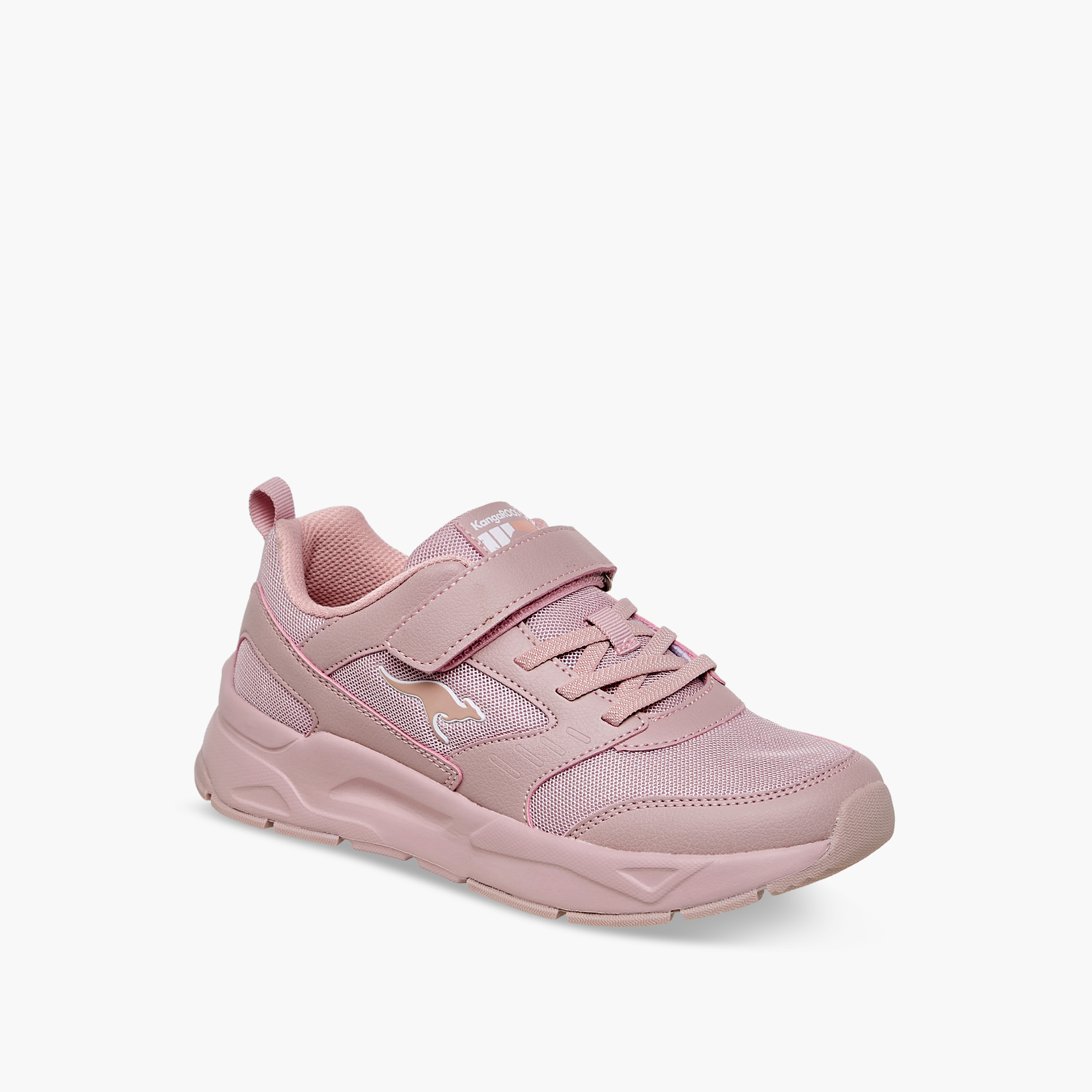 KangaROOS Girls Hook and Loop Sports Shoes-sports-girls-shoes-image-2