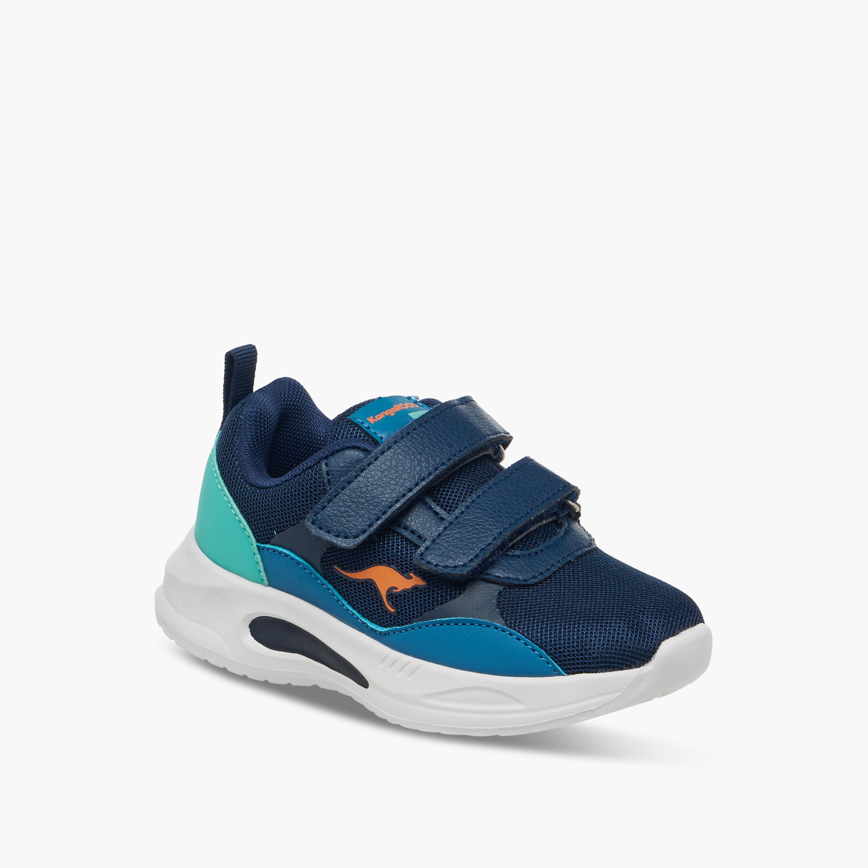 Kangaroos Boys Hook & Loop Durable Walking Shoes-boys-shoes-sneakers-image-2