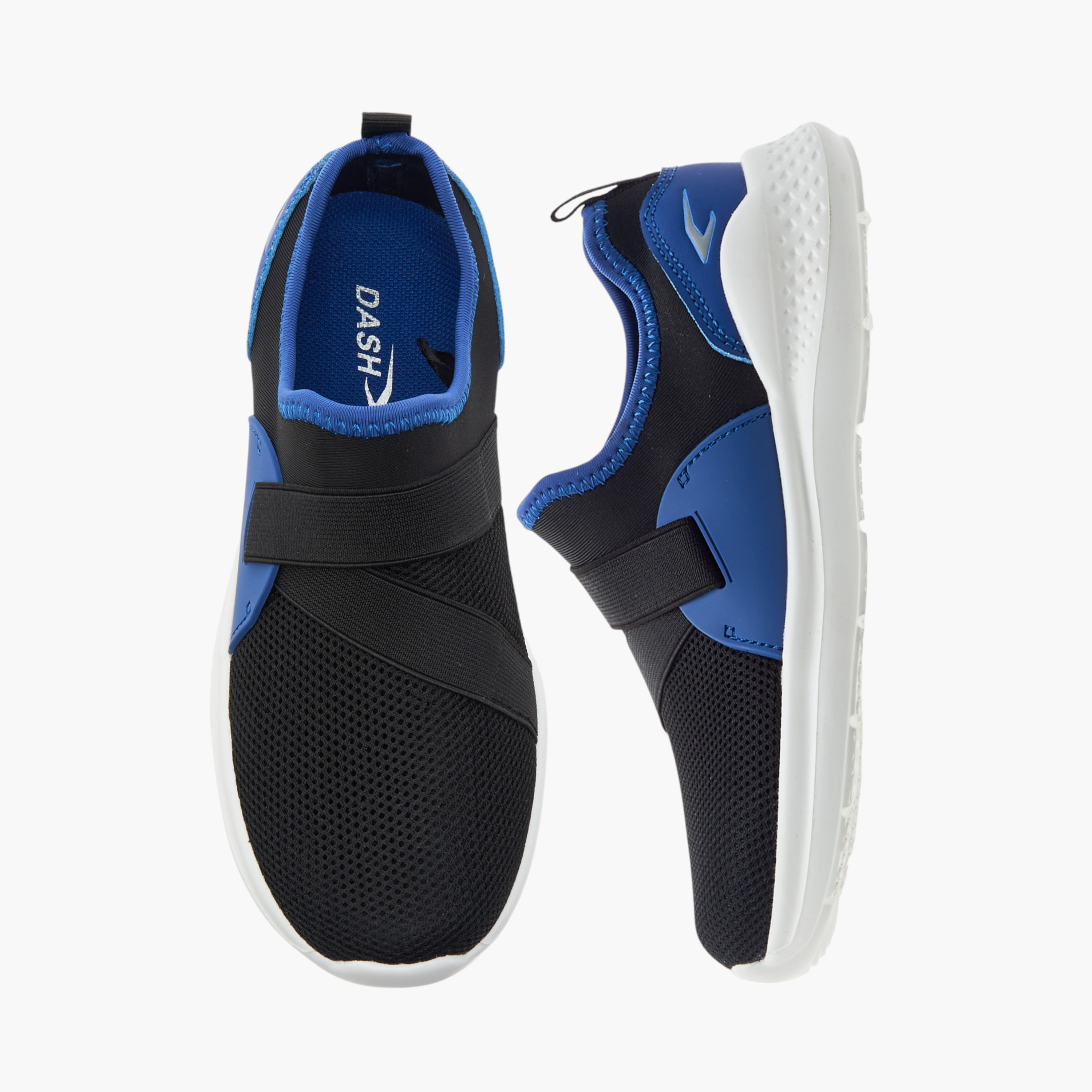 Dash Textured Slip-On Sneakers-boys-shoes-schoolshoes-image-1
