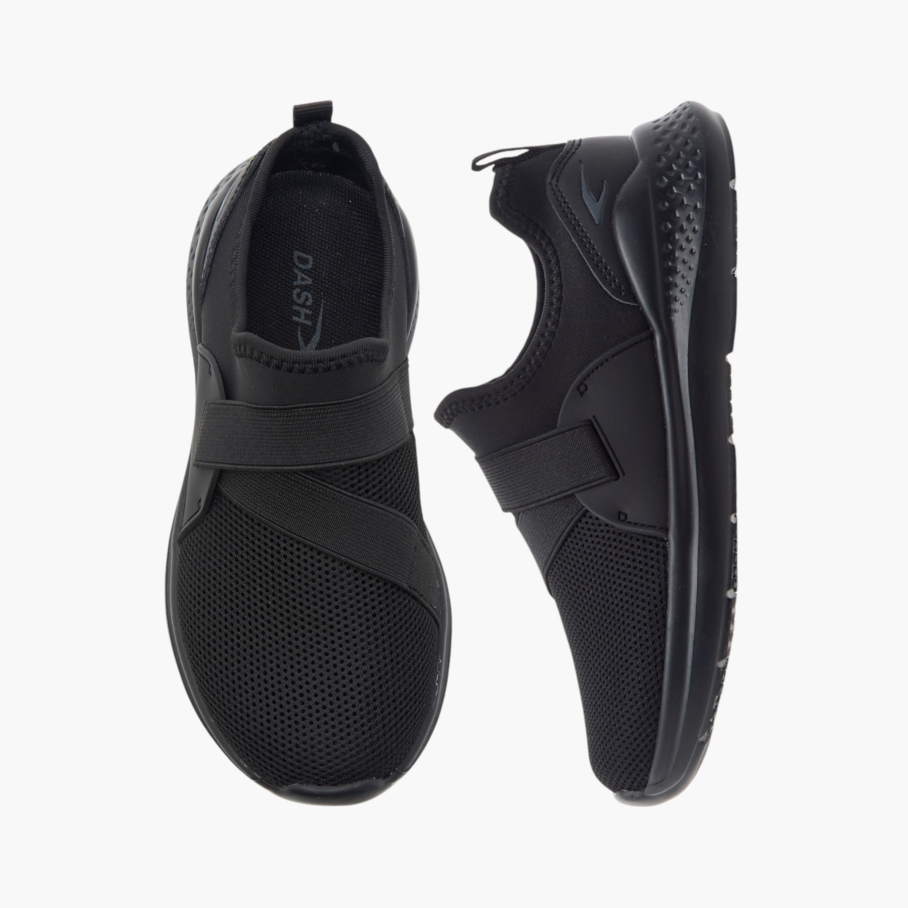 Dash Kids Textured Slip-On Sneakers-girls-shoes-sneakers-image-1