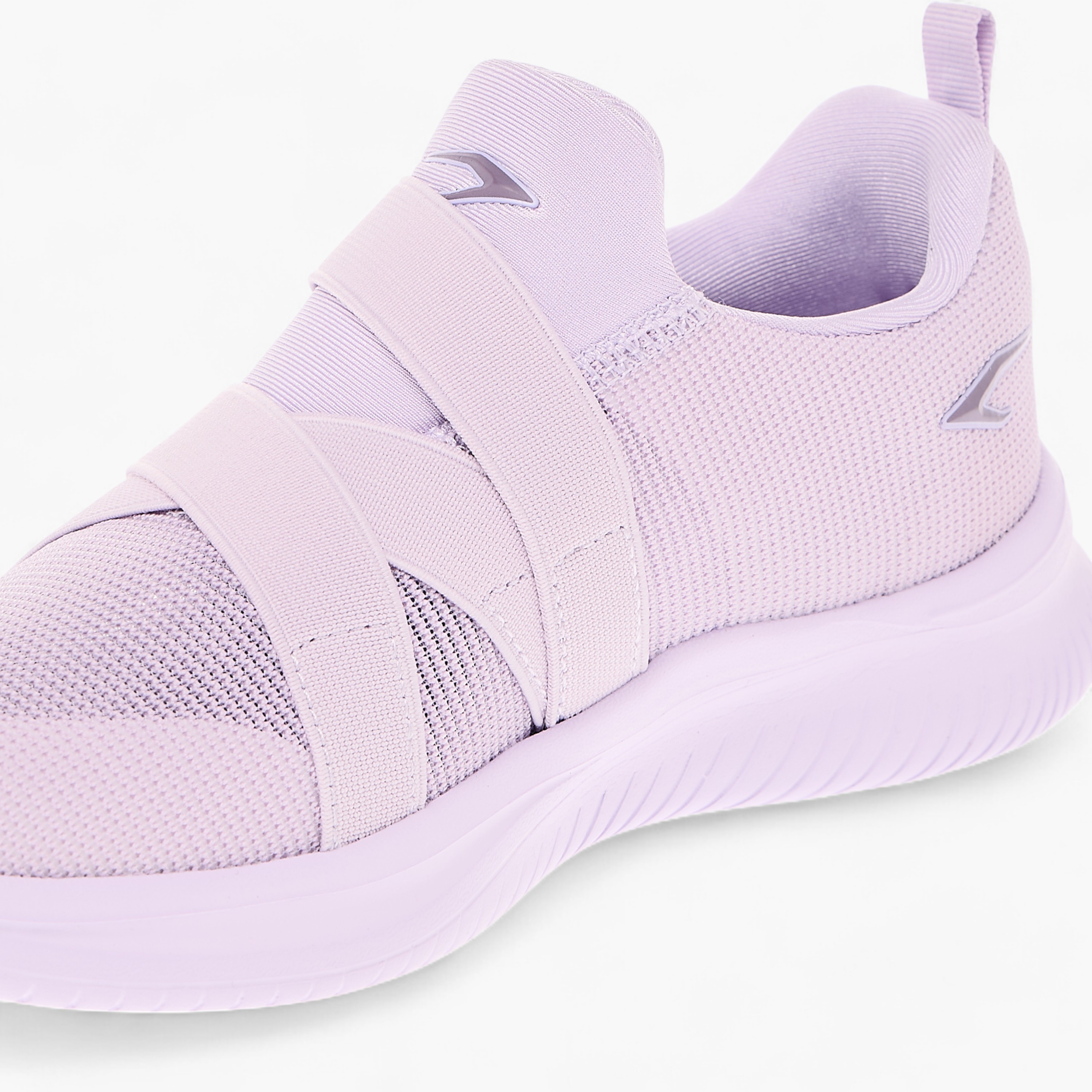 Dash Panelled Slip-On Sports Shoes with Pull Tabs-girls-shoes-sneakers-image-3