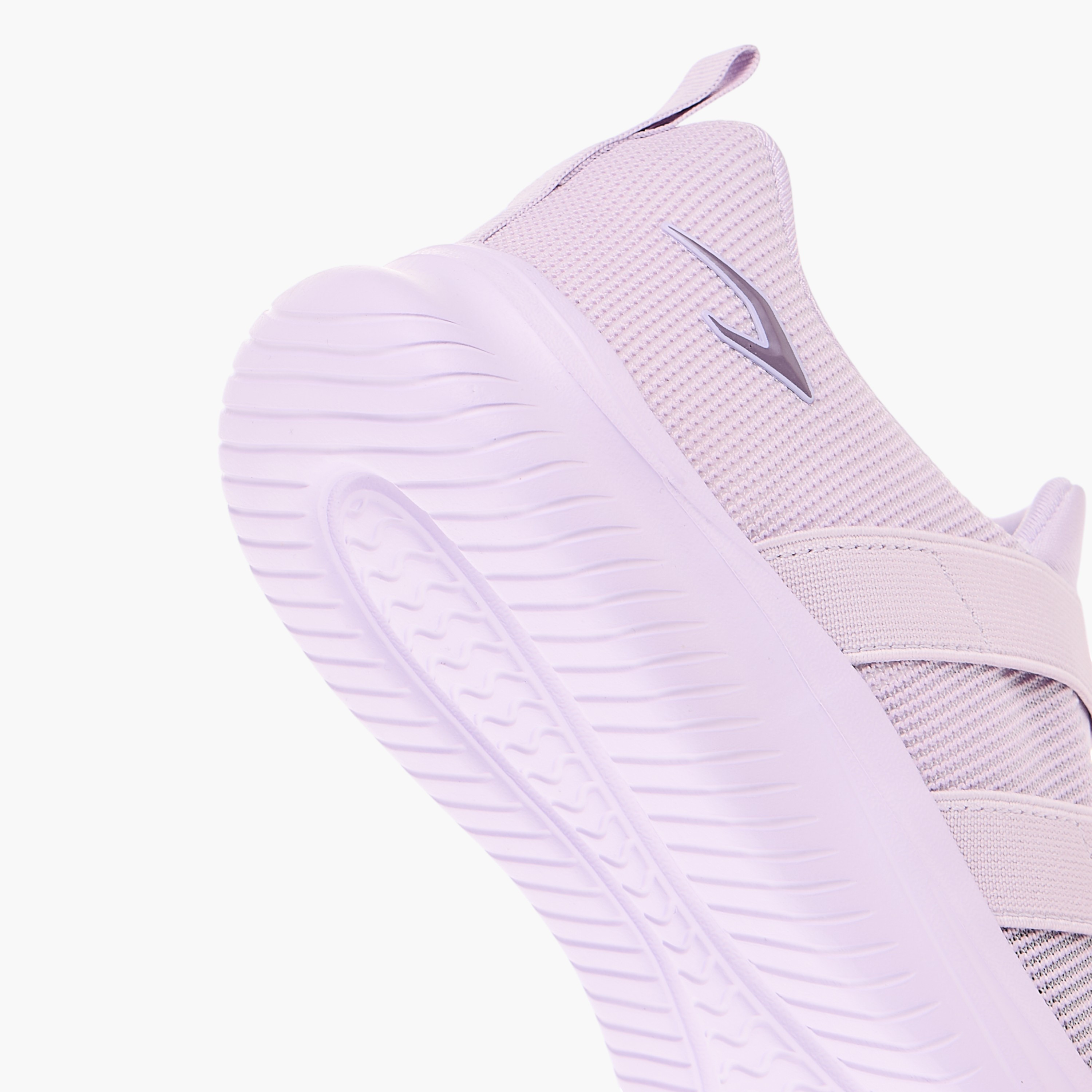 Dash Panelled Slip-On Sports Shoes with Pull Tabs-girls-shoes-sneakers-image-4