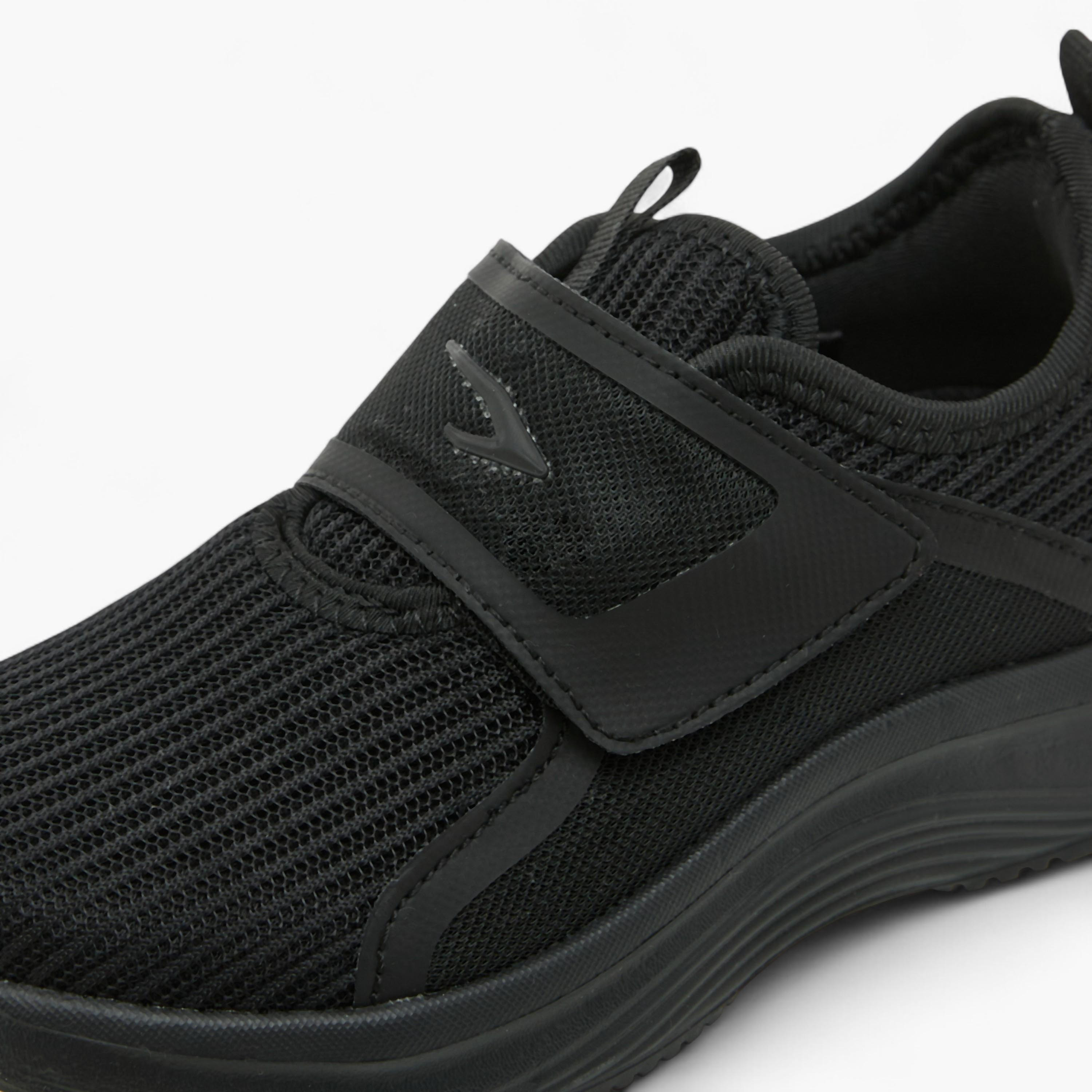 Dash Kids Hook & Loop Cushioned Sole Walking Shoes-boys-shoes-schoolshoes-image-4