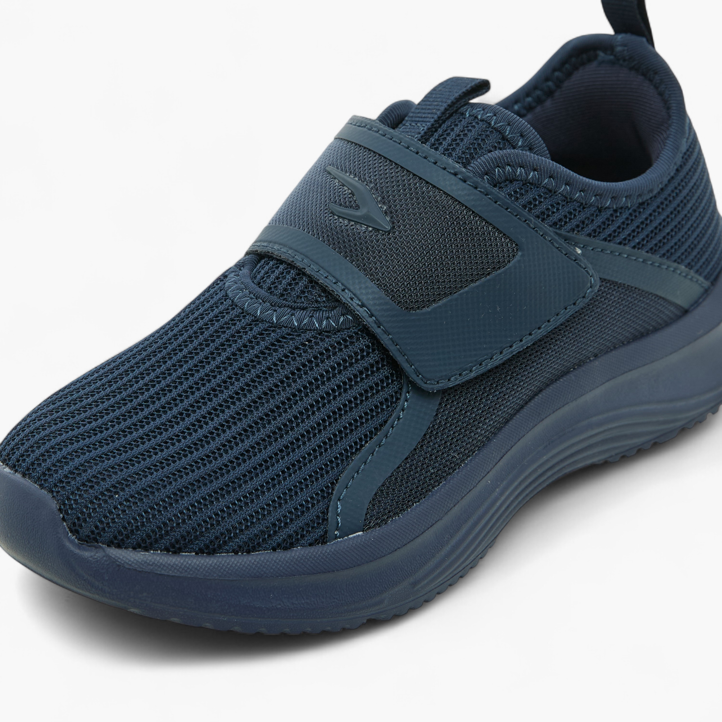 Dash Kids Hook & Loop Cushioned Sole Walking Shoes-boys-shoes-sneakers-image-4