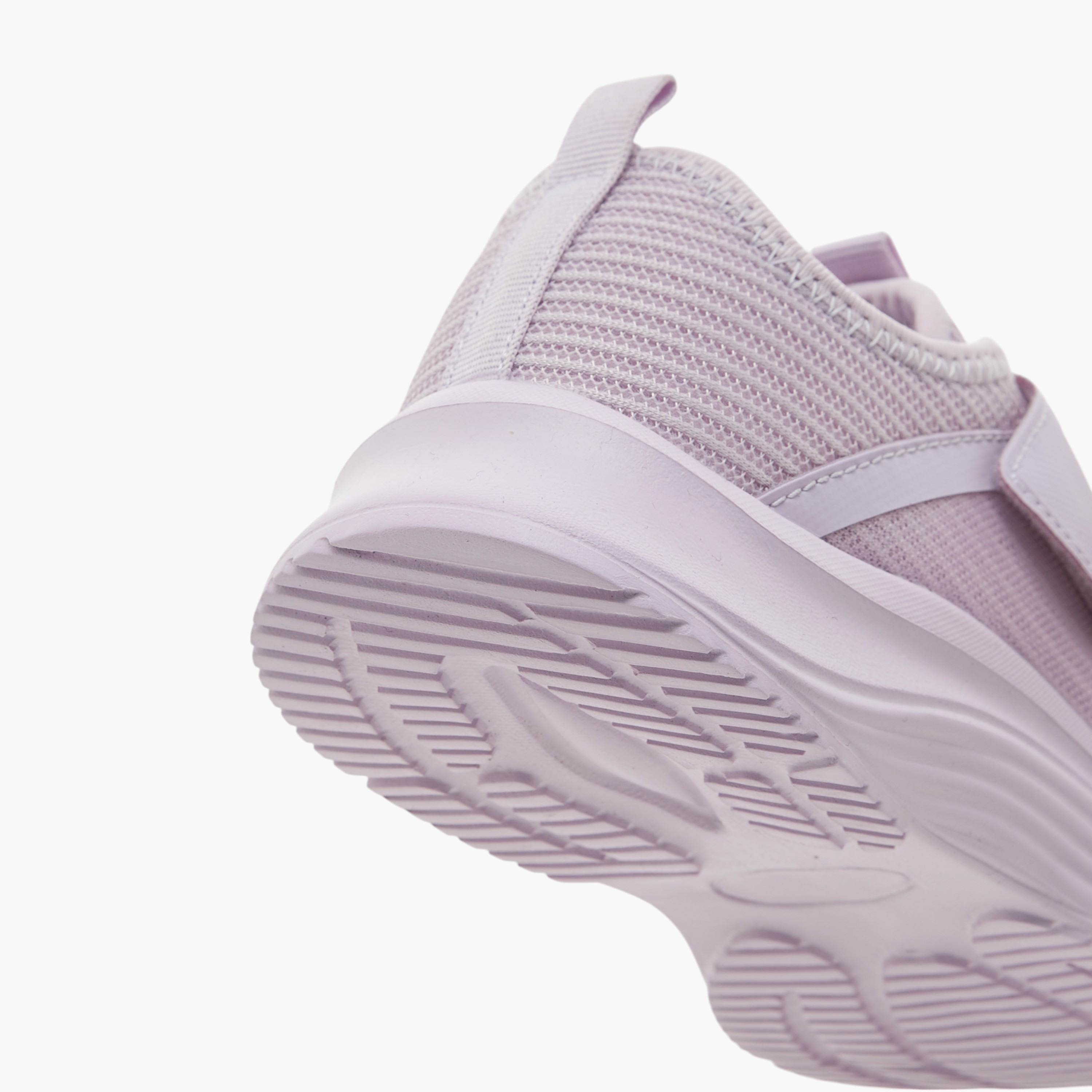 Dash Girls Logo Detail Hook & Loop Walking Shoes-girls-shoes-sports-image-5