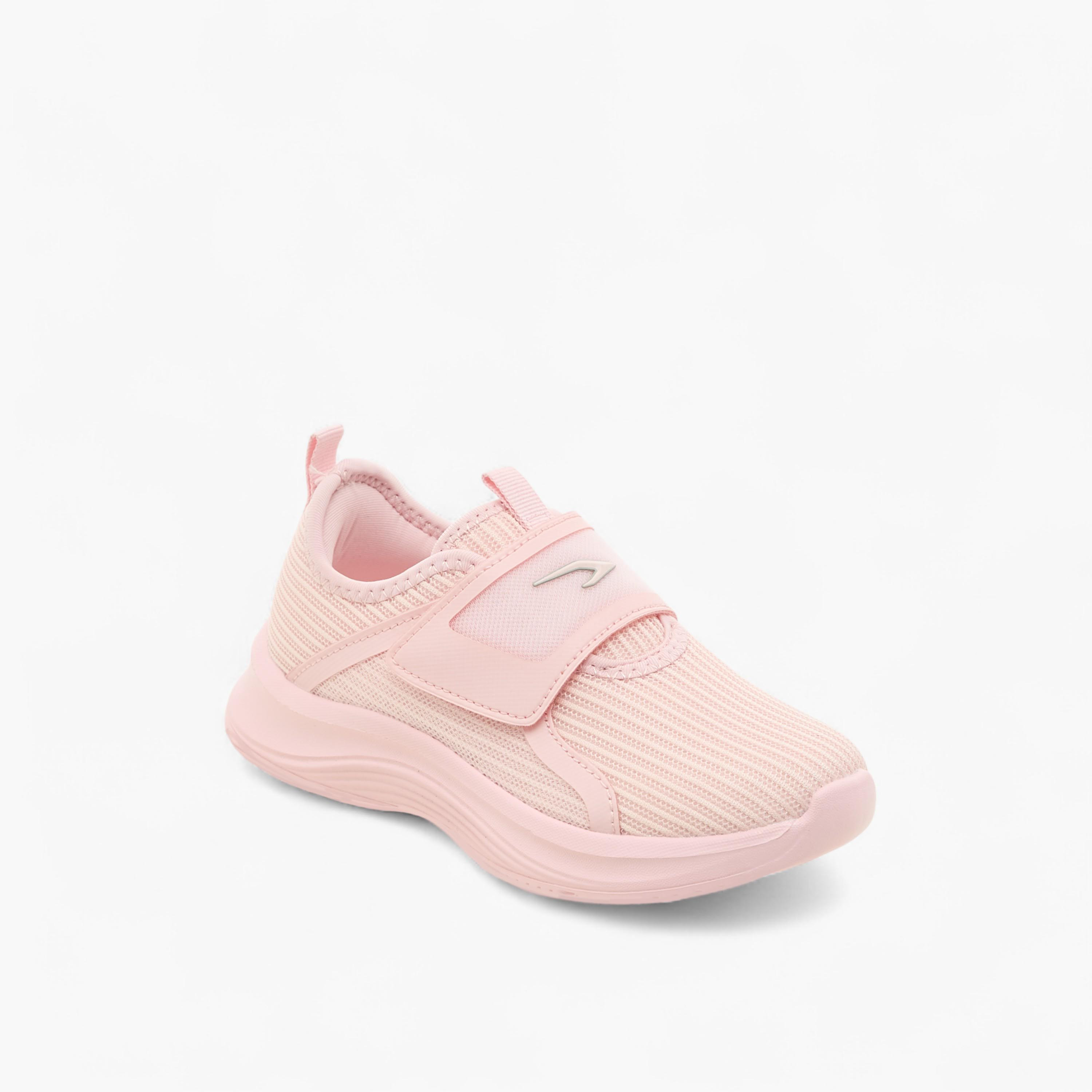Dash Girls Logo Detail Hook & Loop Walking Shoes-girls-shoes-sports-image-7
