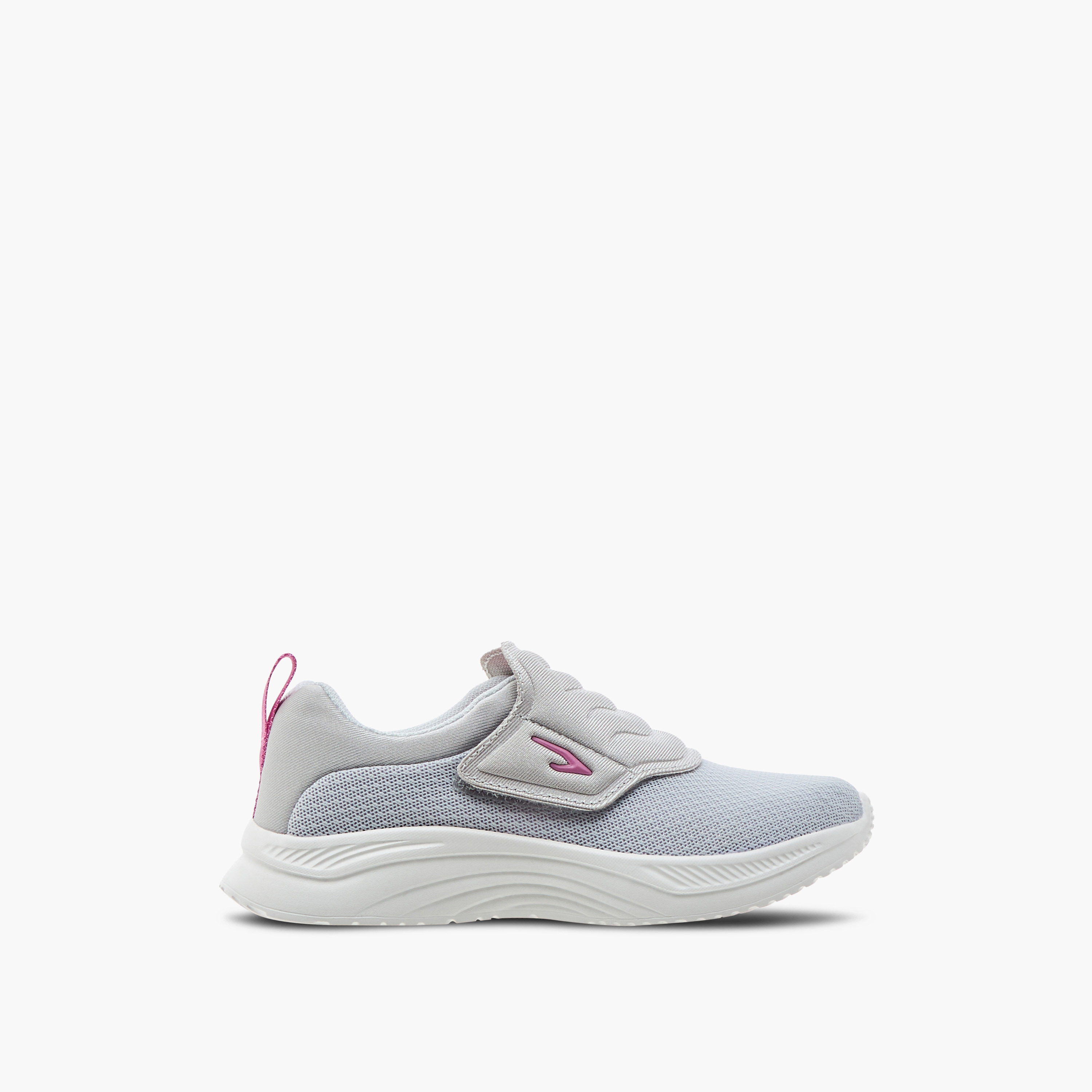 Dash Textured Sneakers Hook and Loop Closure-girls-shoes-sneakers-image-3