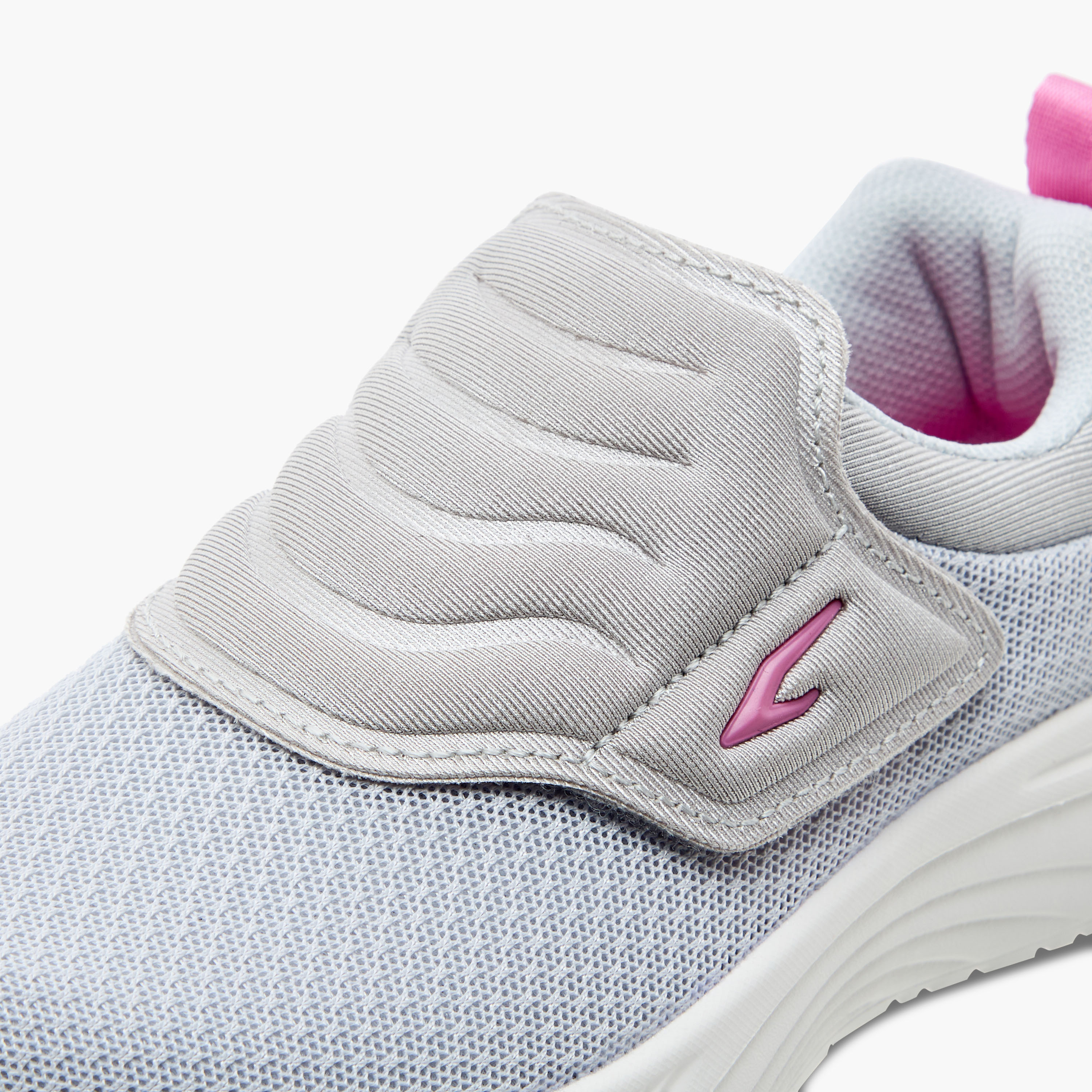 Dash Textured Sneakers Hook and Loop Closure-girls-shoes-sneakers-image-4