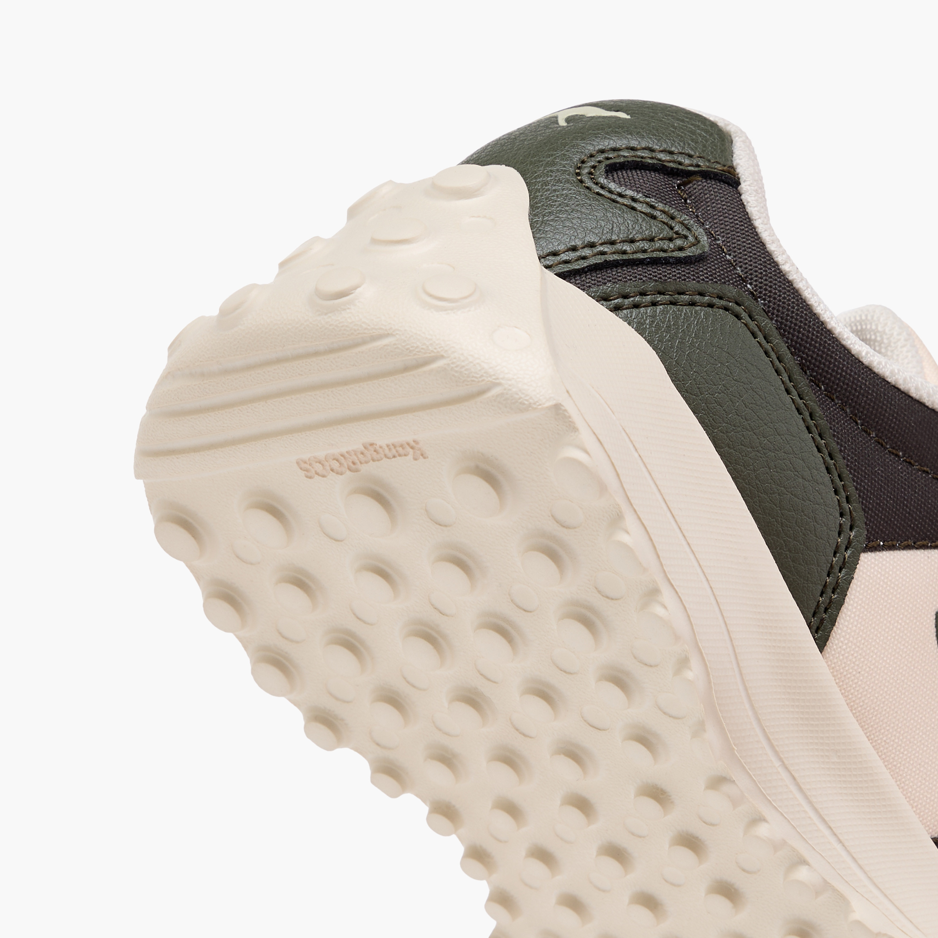KangaROOS Boys' Panelled Sneakers with Hook and Loop Closure-boys-shoes-sneakers-image-5