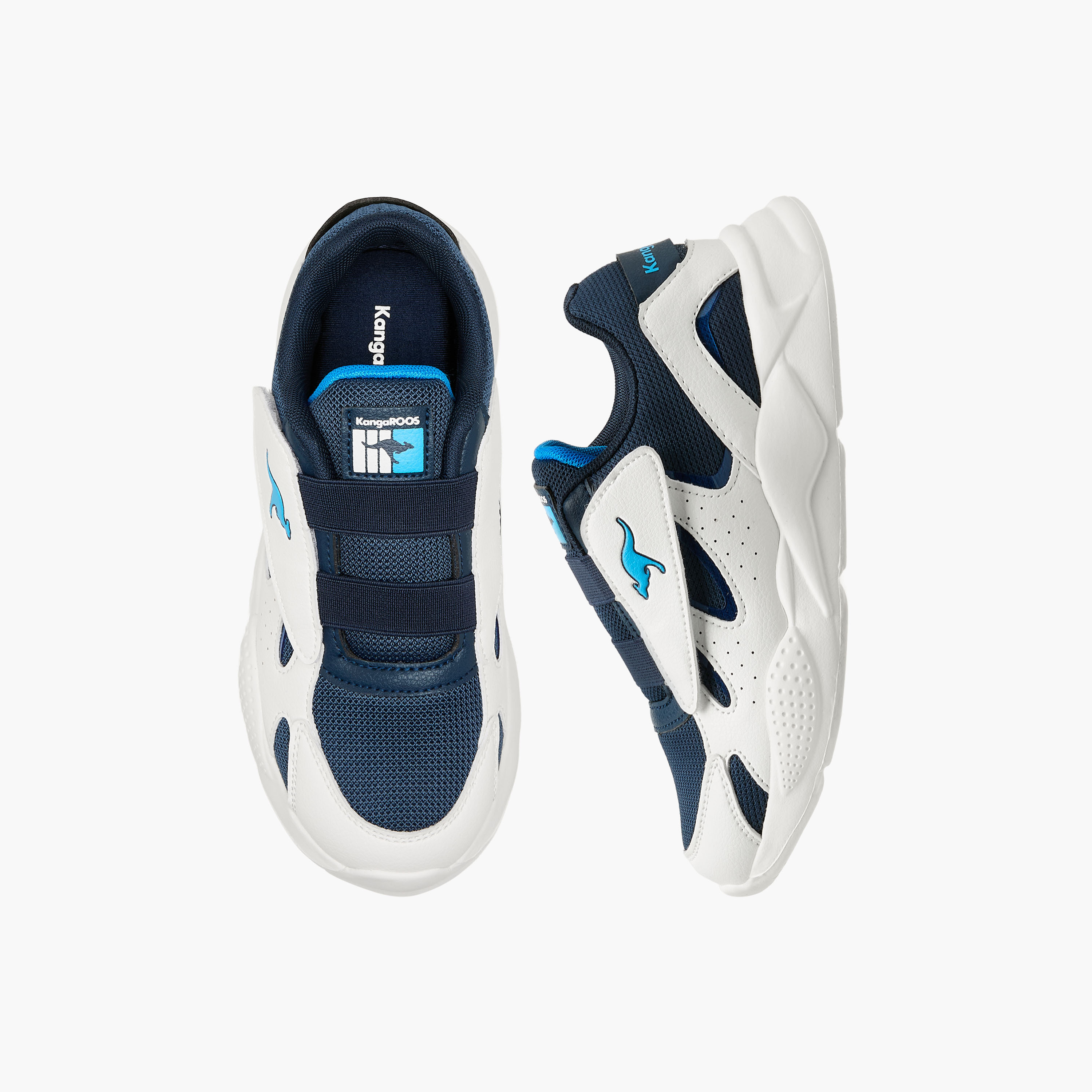 KangaROOS Boys Hook & Loop Sports Shoes-boys-shoes-sports-image-1