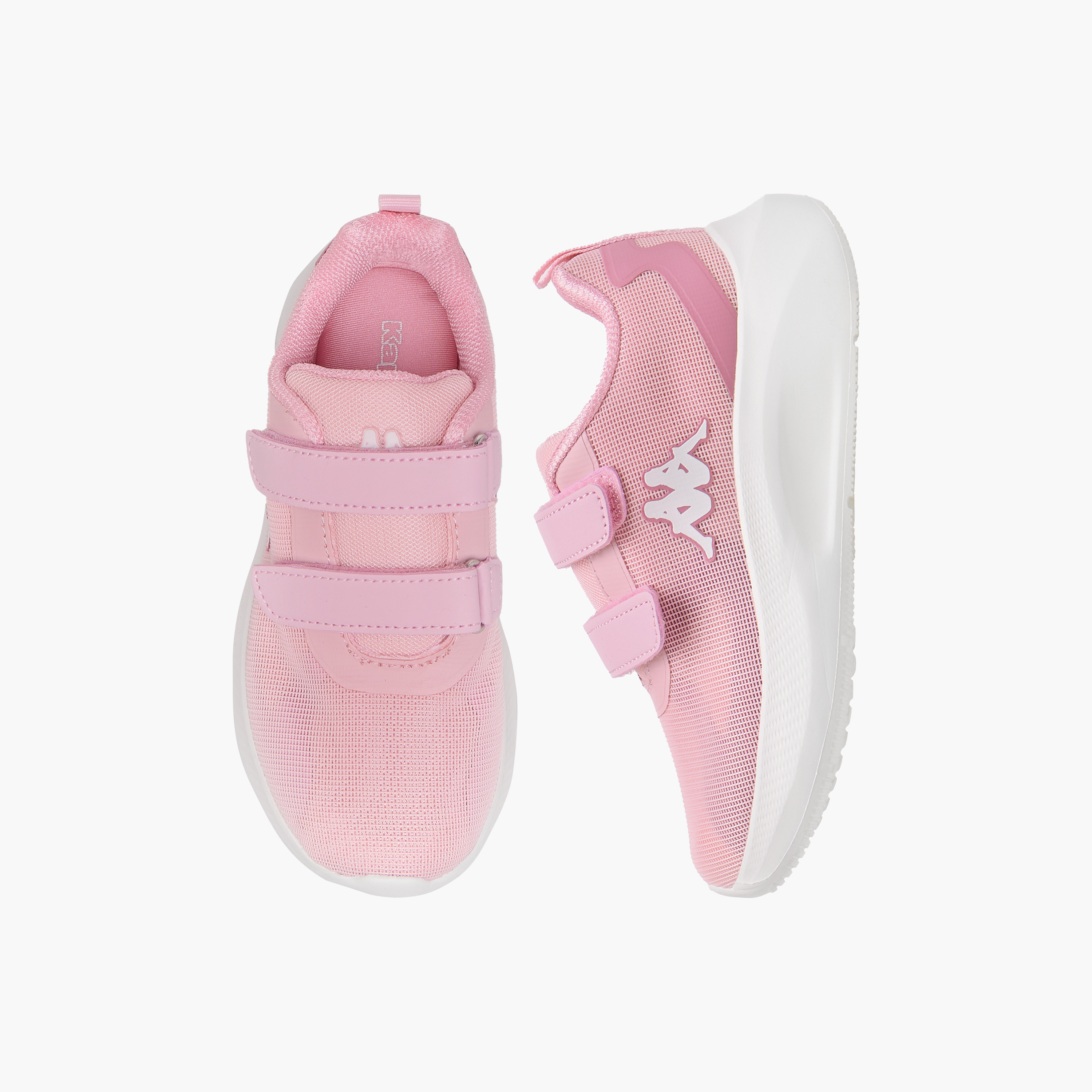 Kappa Girls Logo Applique Hook & Loop Walking Shoes-girls-shoes-sports-image-1