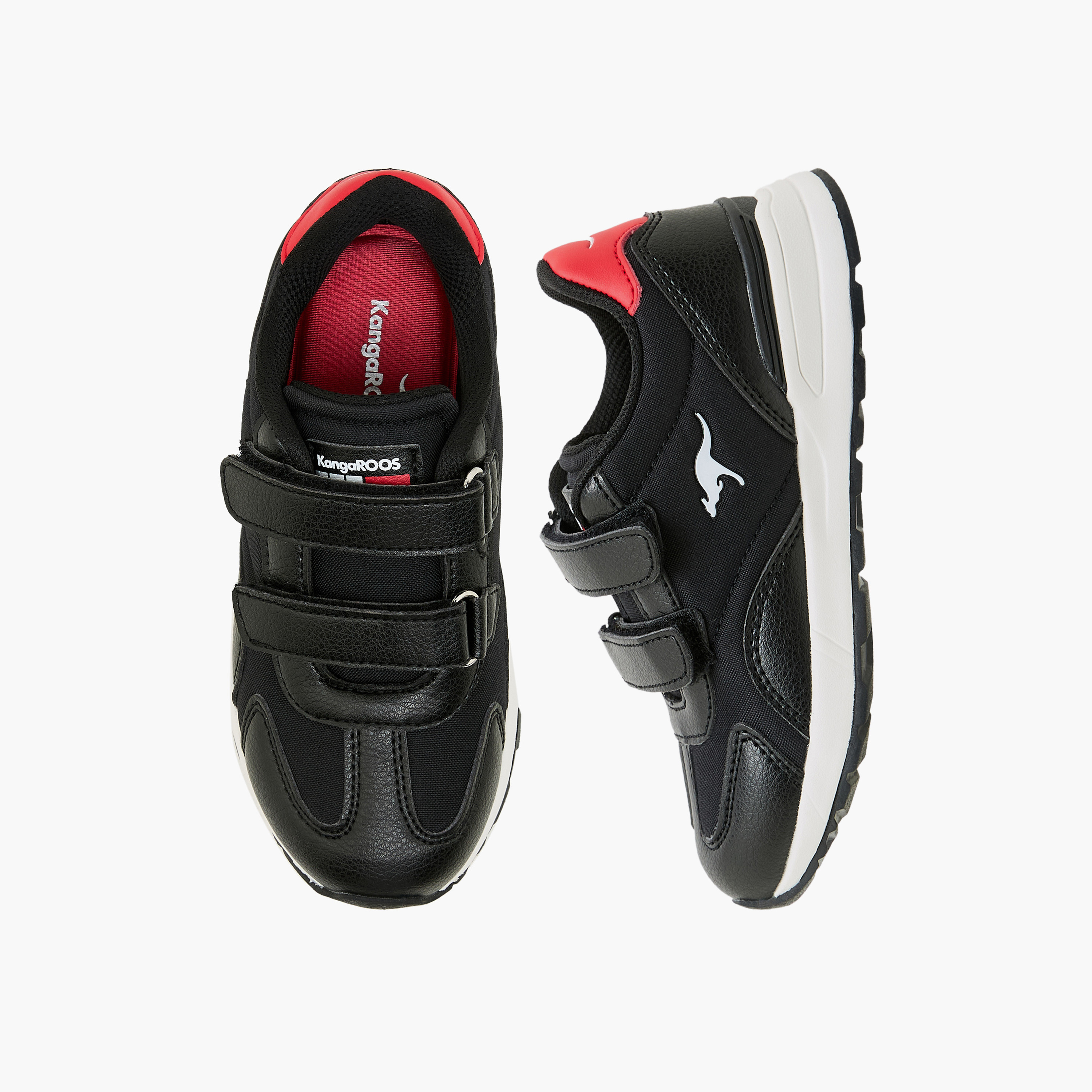 KangaROOS Boys Hook & Loop Sports Shoes-boys-shoes-sports-image-1