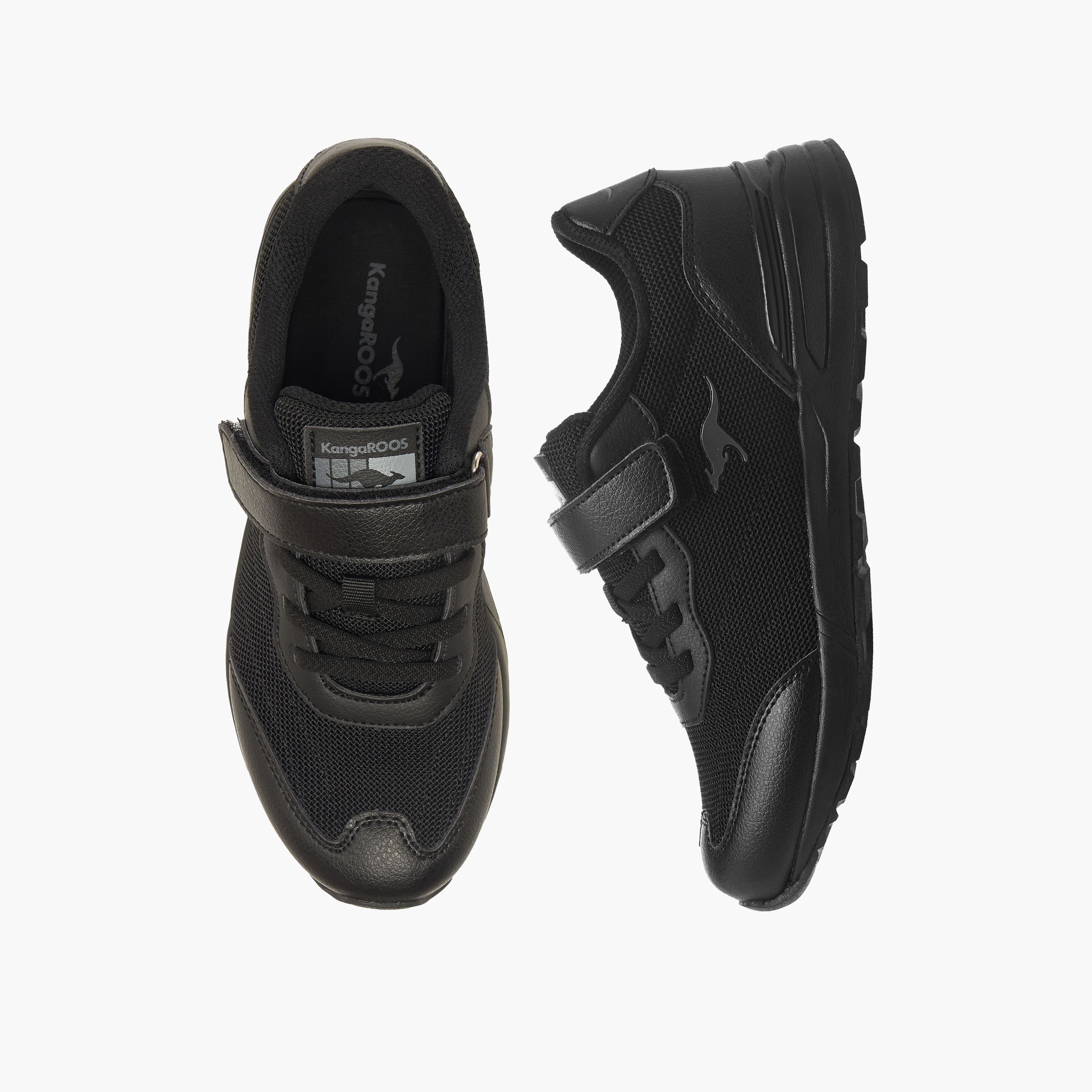 KangaROOS Girls Hook & Loop Sports Shoes-girls-shoes-sports-image-1