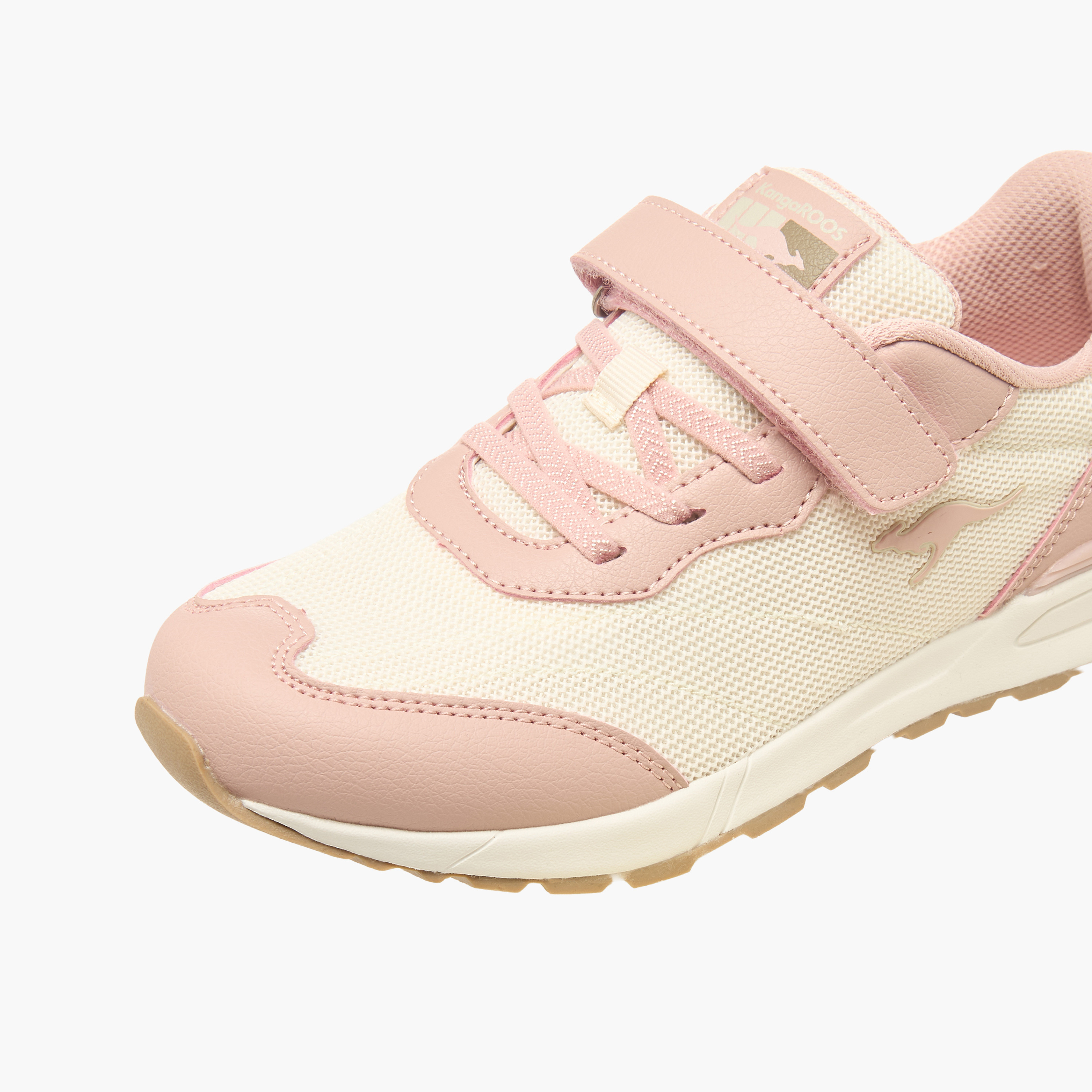 KangaROOS Girls Hook & Loop Sports Shoes-sports-girls-shoes-image-4
