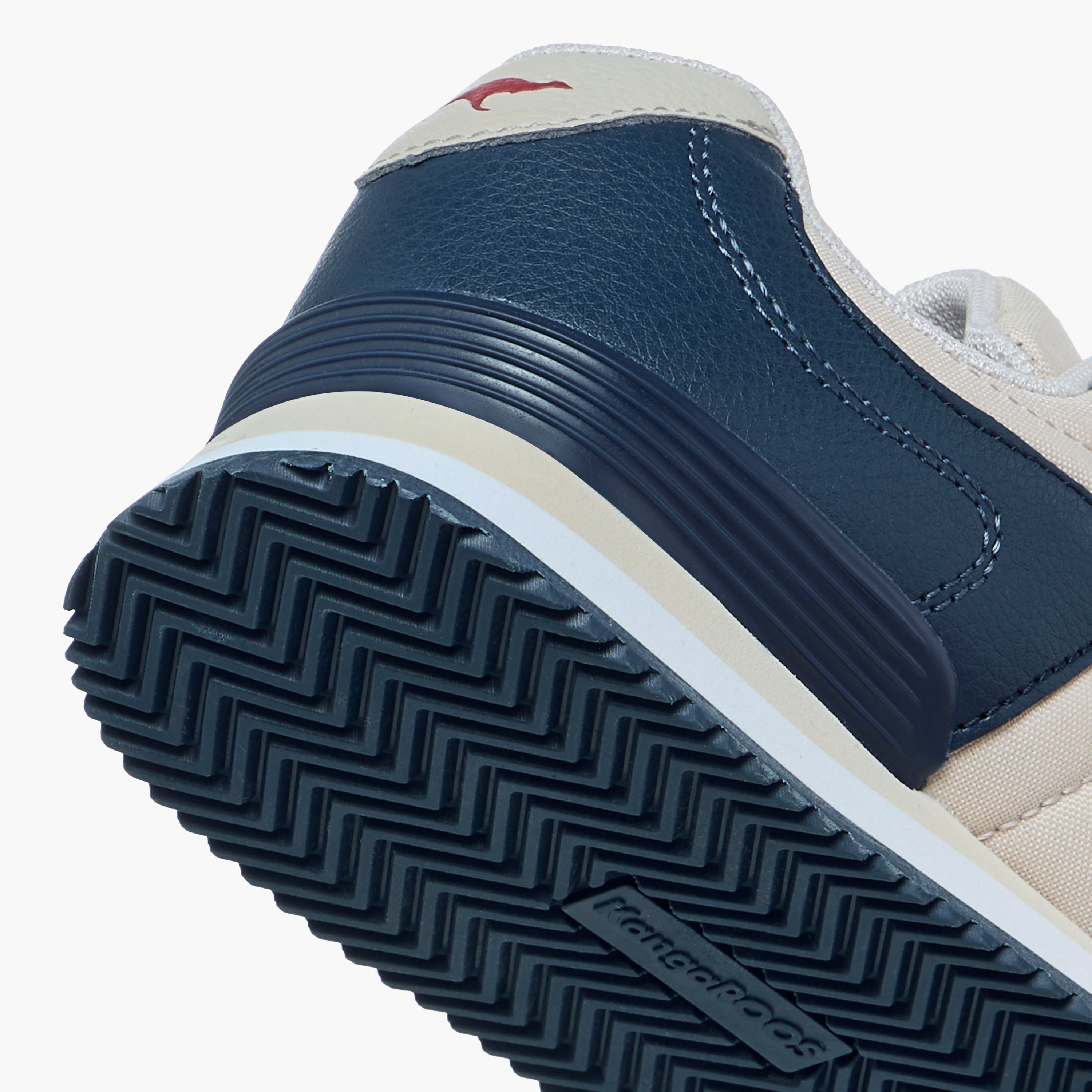 KangaROOS Boys' Colourblock Sports Shoes with Hook and Loop Closure-sports-boys-shoes-image-5