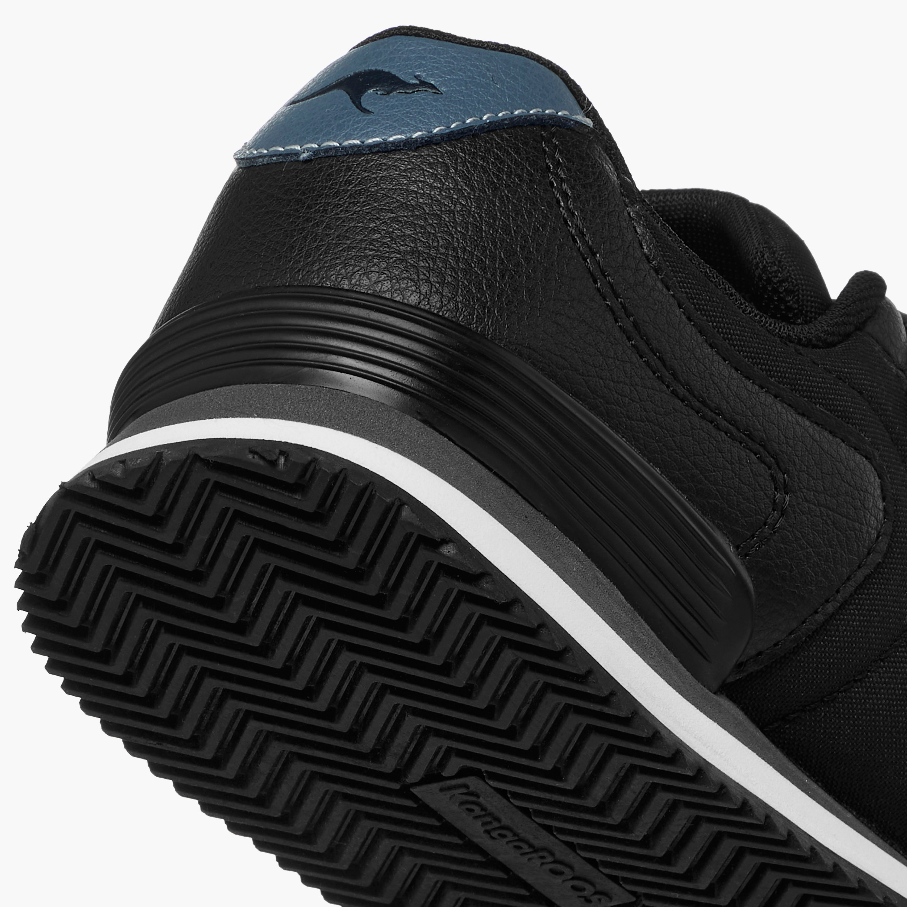 KangaROOS Boys' Panelled Sports Shoes with Hook and Loop Closure-sports-boys-shoes-image-5