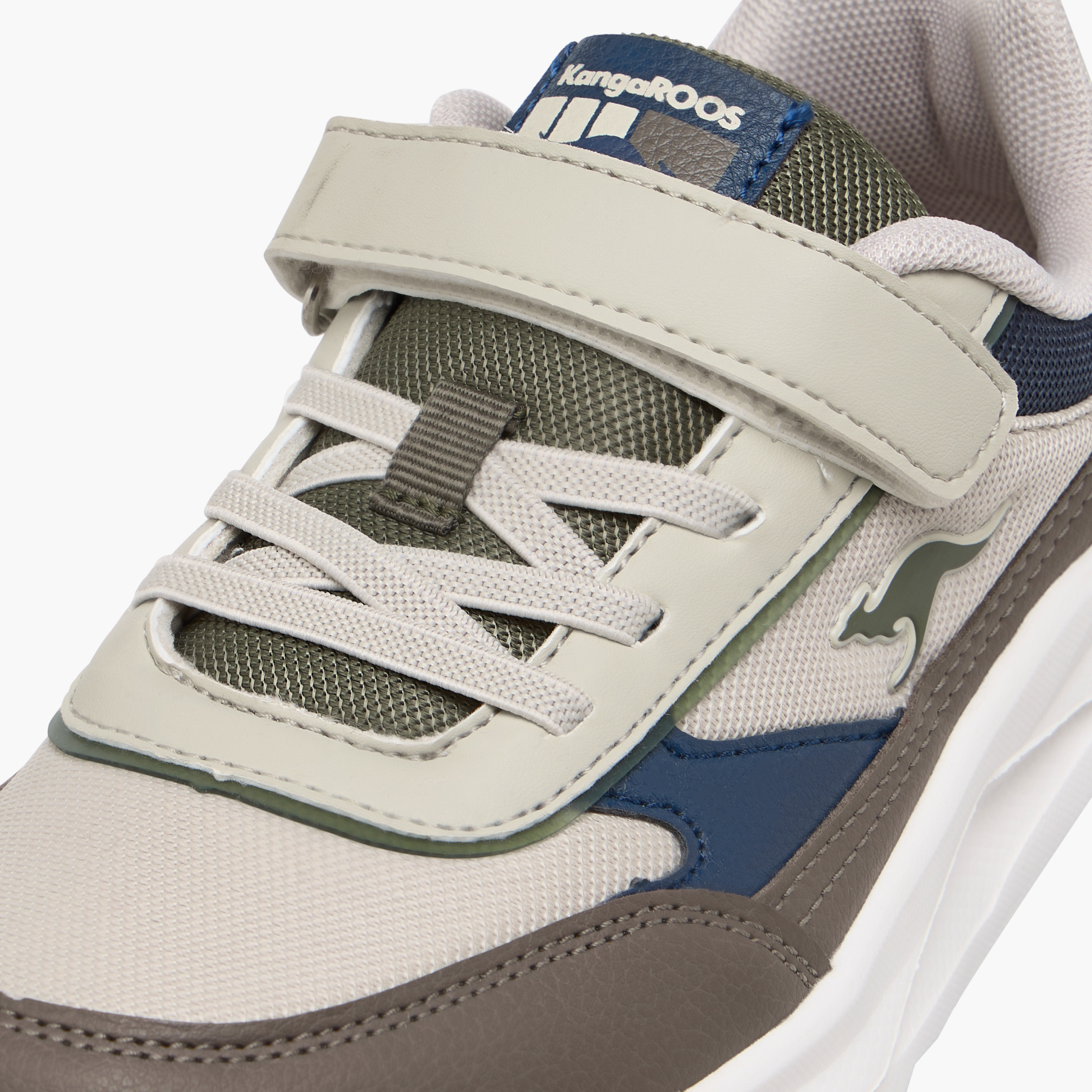 Kangaroos Kids Hook & Loop Durable Walking Shoes-girls-shoes-schoolshoes-image-4