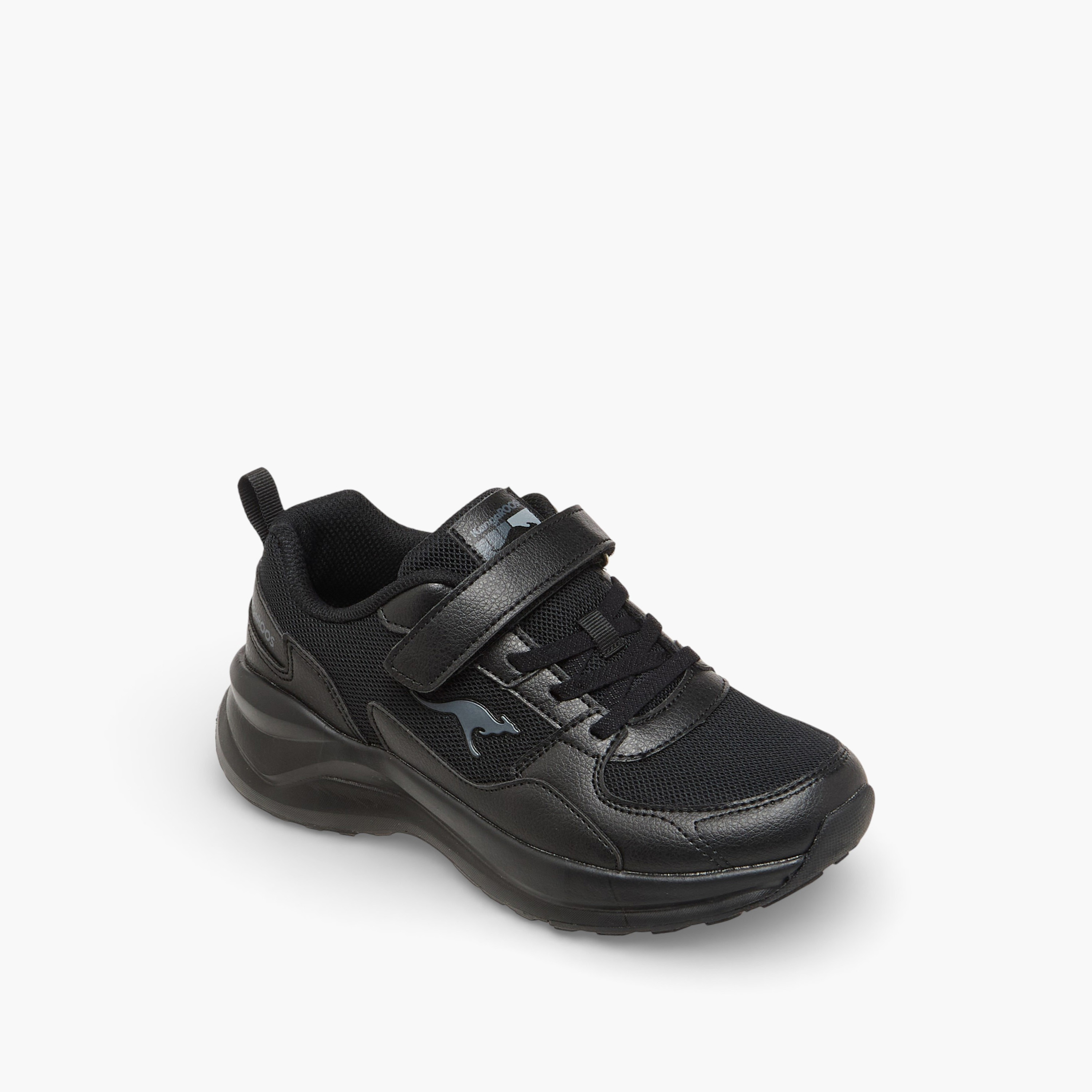 KangaROOS Girls Hook & Loop Sports Shoes-girls-shoes-sports-image-2