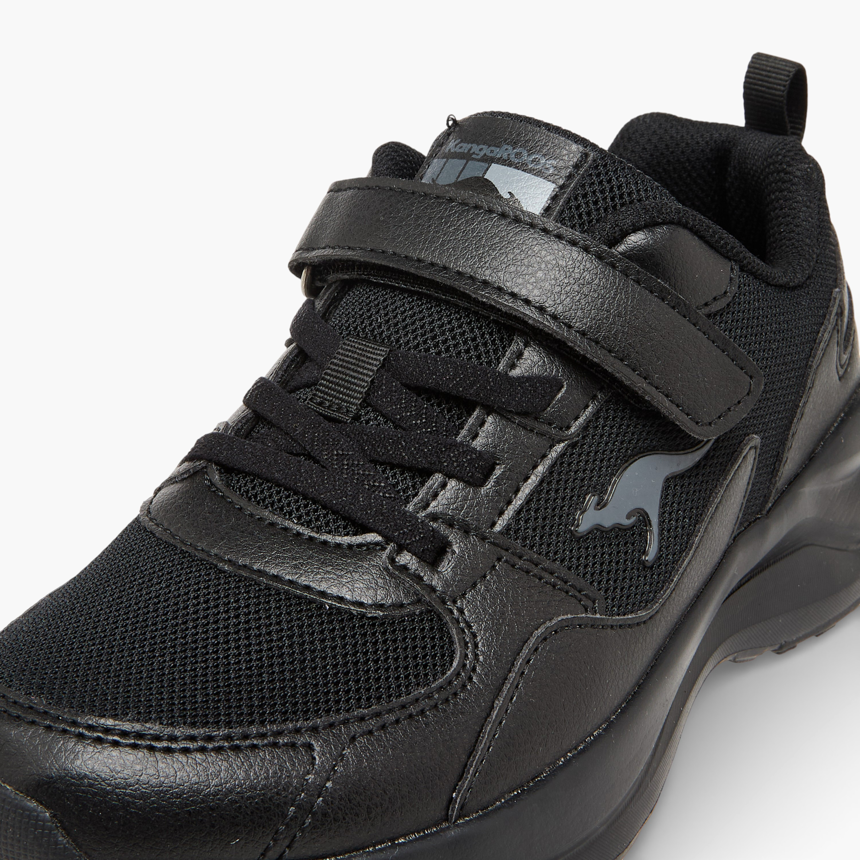 KangaROOS Girls Hook & Loop Sports Shoes-girls-shoes-sports-image-4