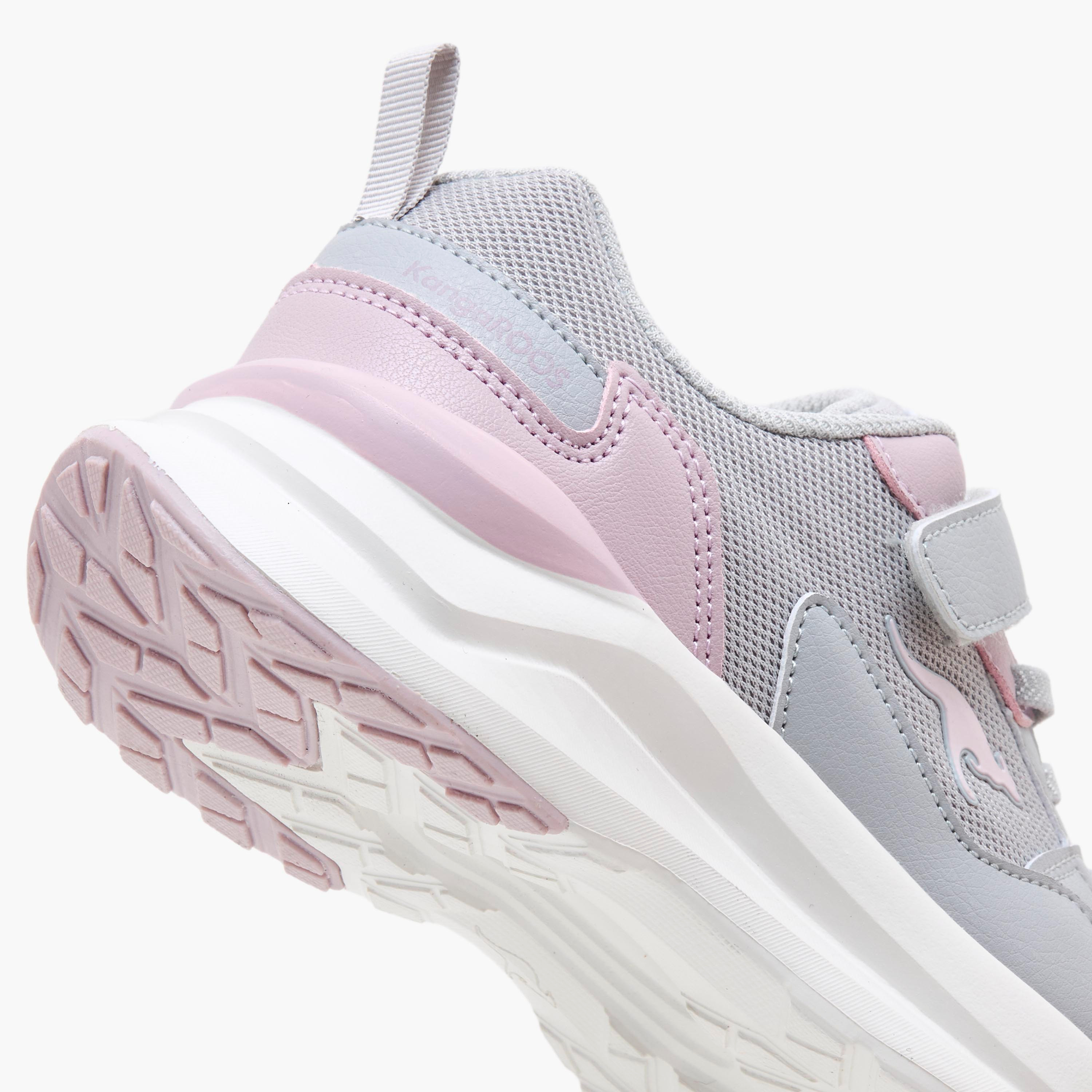 KangaROOS Girls Hook & Loop Sports Shoes-sports-girls-shoes-image-5