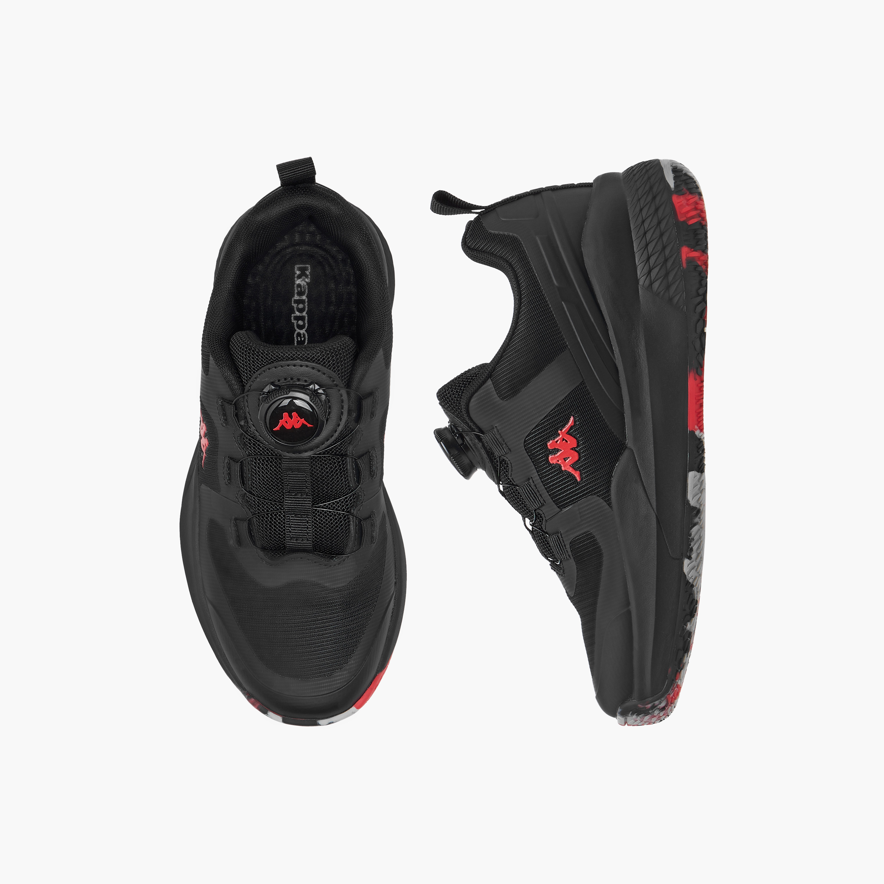 Kappa Kids Slip-On Durable Padel Shoes-girls-shoes-sports-image-1