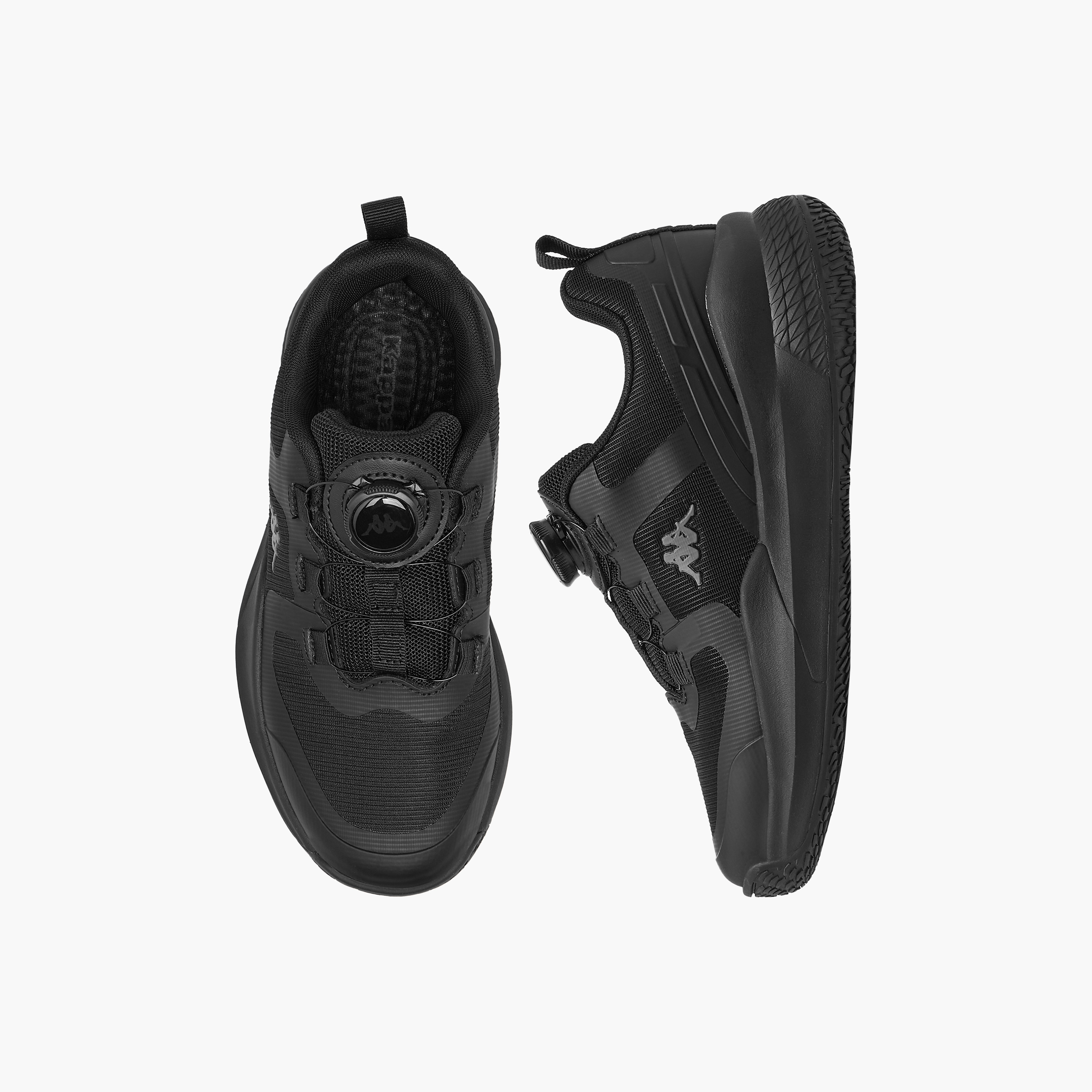 Kappa Girls Logo Print Slip-On Padel Shoes-girls-shoes-sports-image-1