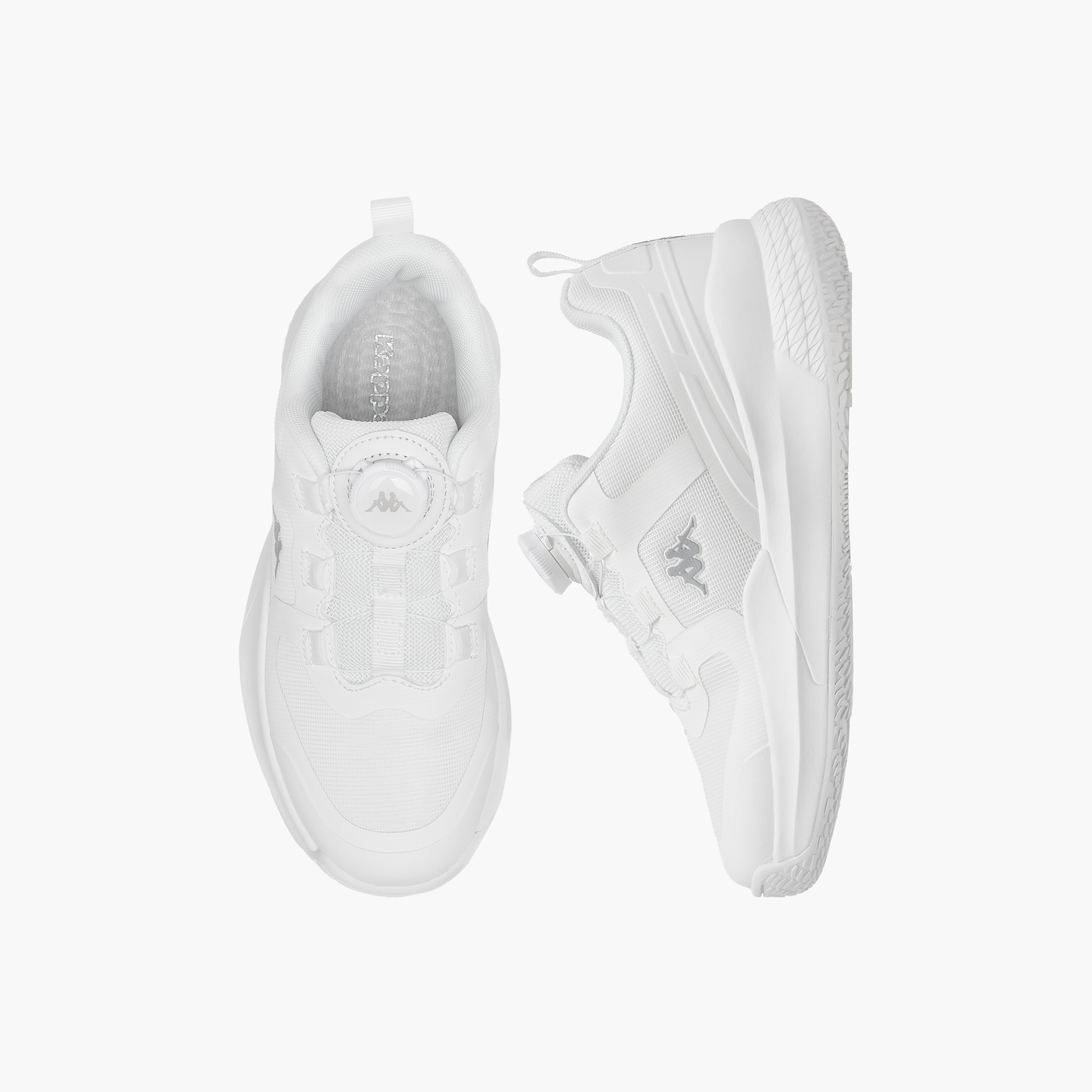 Kappa Girls Logo Print Slip-On Padel Shoes-girls-shoes-sports-image-1