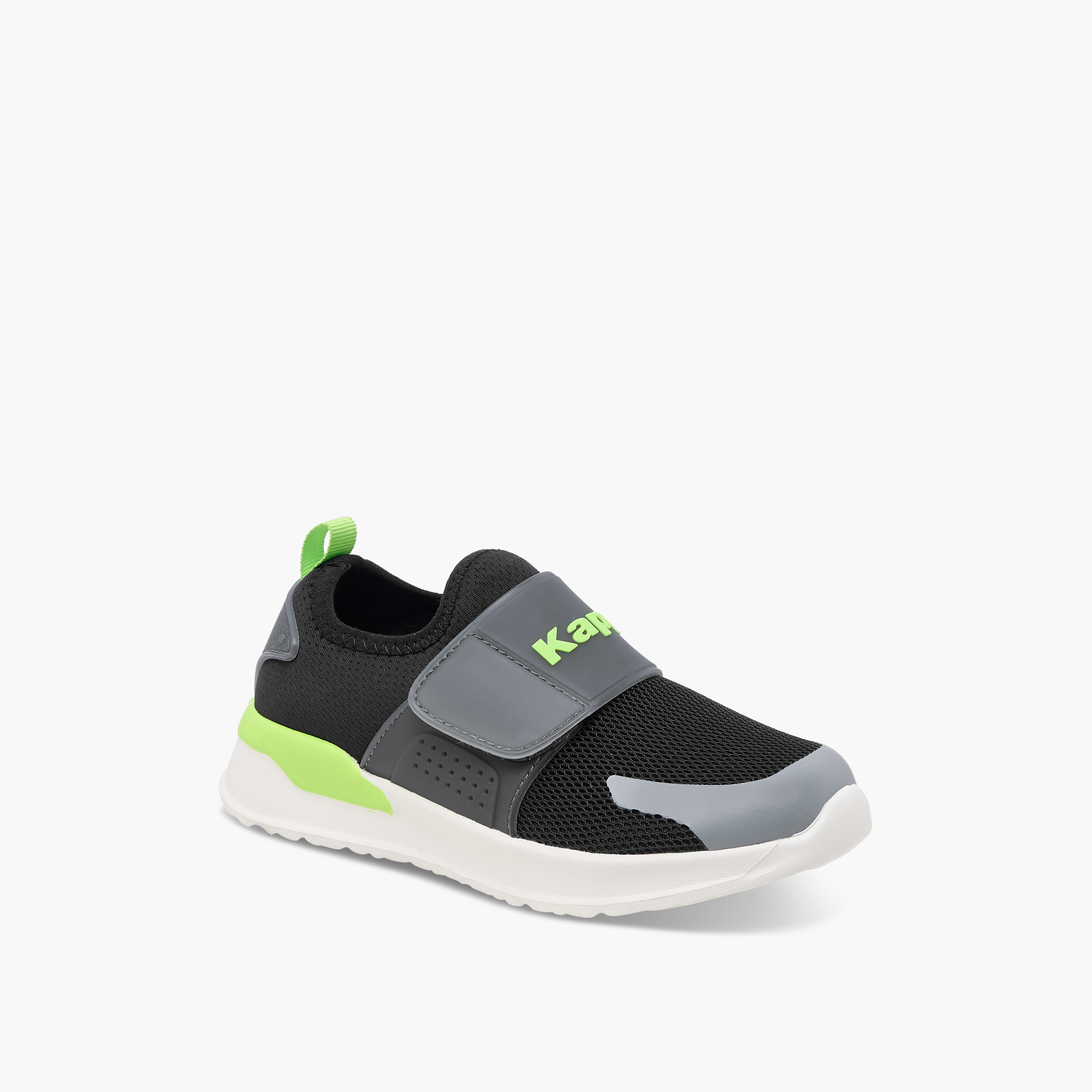 Kappa Kids Hook & Loop Cushioned Sole Walking Shoes-boys-shoes-schoolshoes-image-2