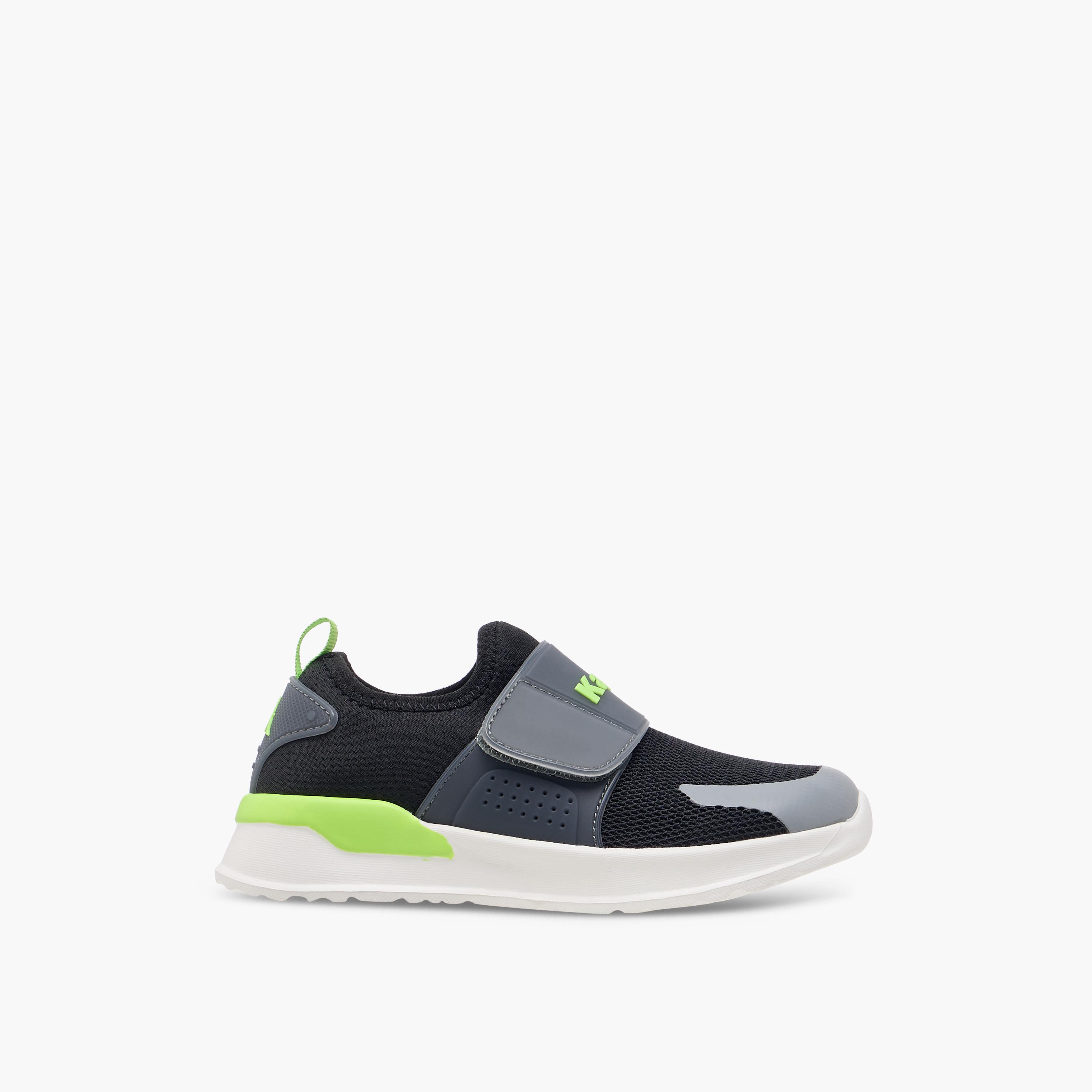 Kappa Kids Hook & Loop Cushioned Sole Walking Shoes-boys-shoes-schoolshoes-image-3