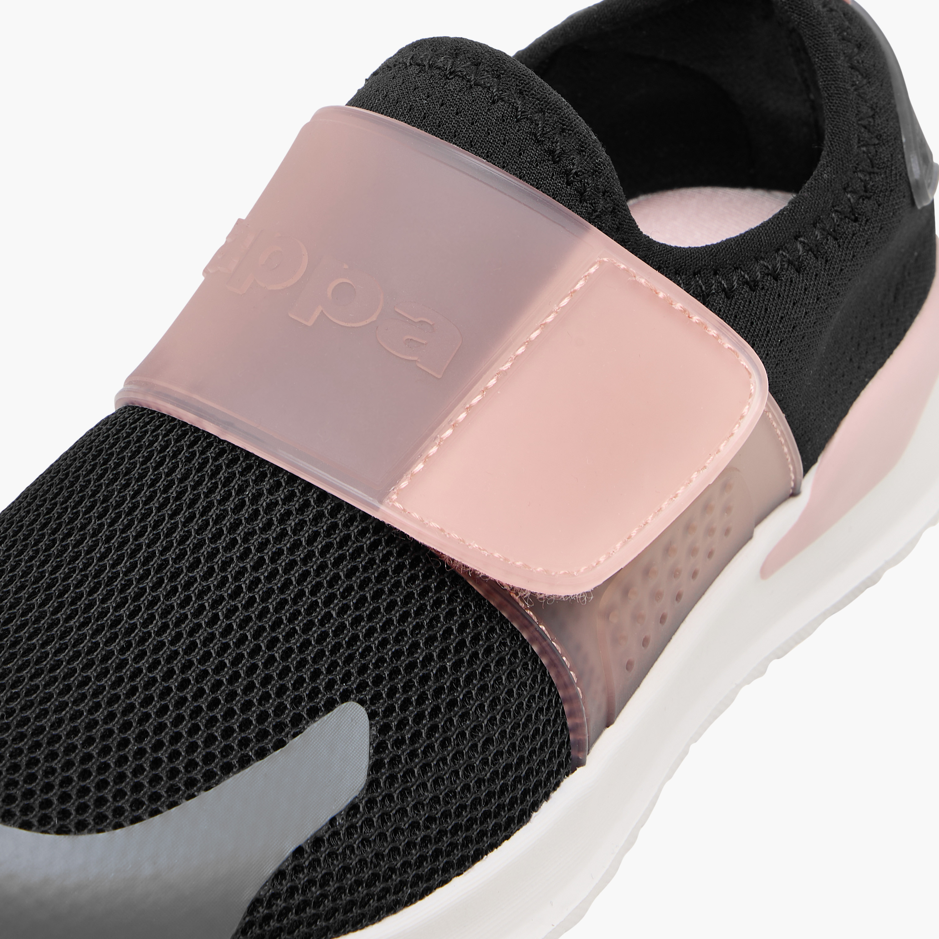 Kappa Girls Logo Detail Hook & Loop Walking Shoes-girls-shoes-sneakers-image-4