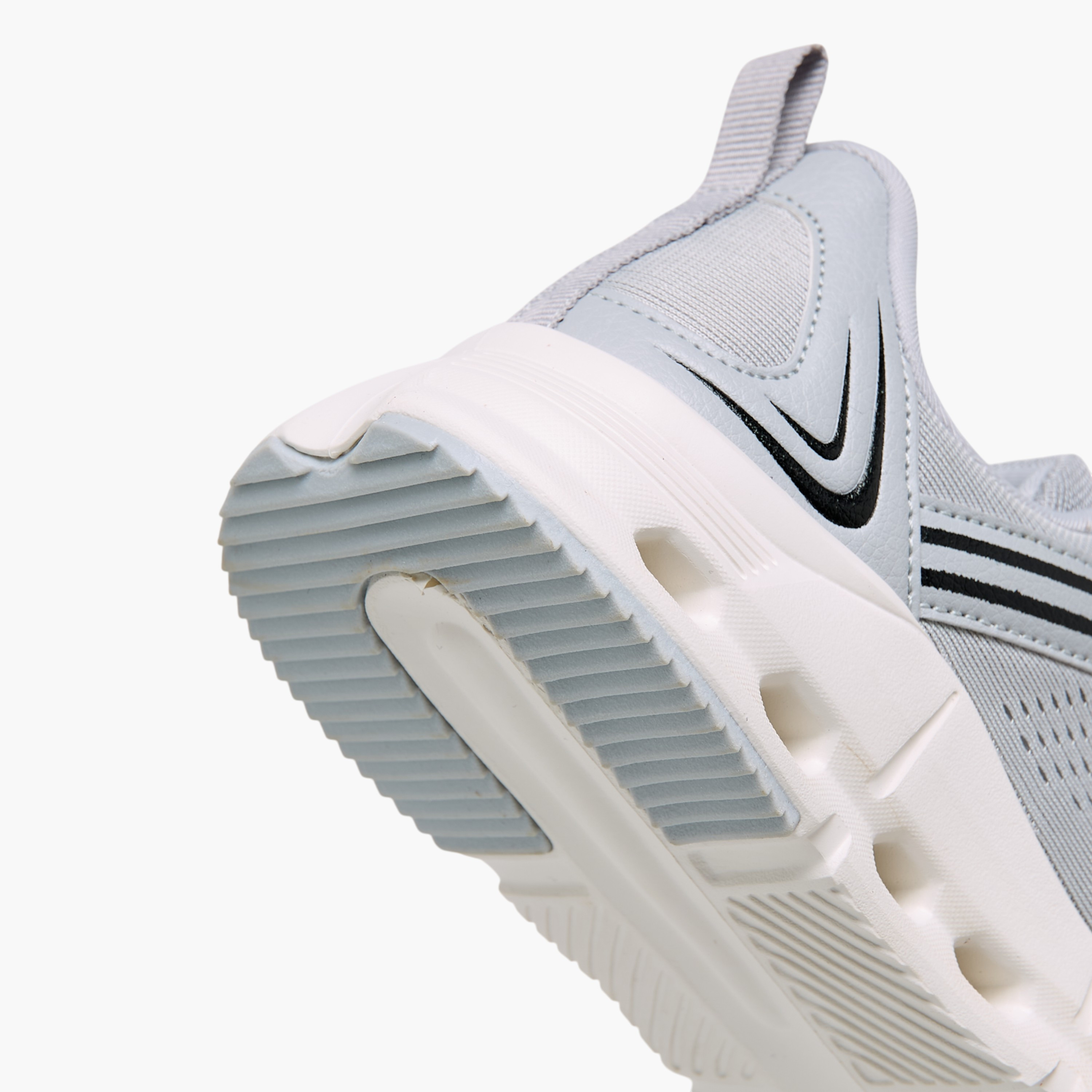 Kappa Kids' Logo Detail Sports Shoes with Hook and Loop Closure-boys-shoes-schoolshoes-image-5