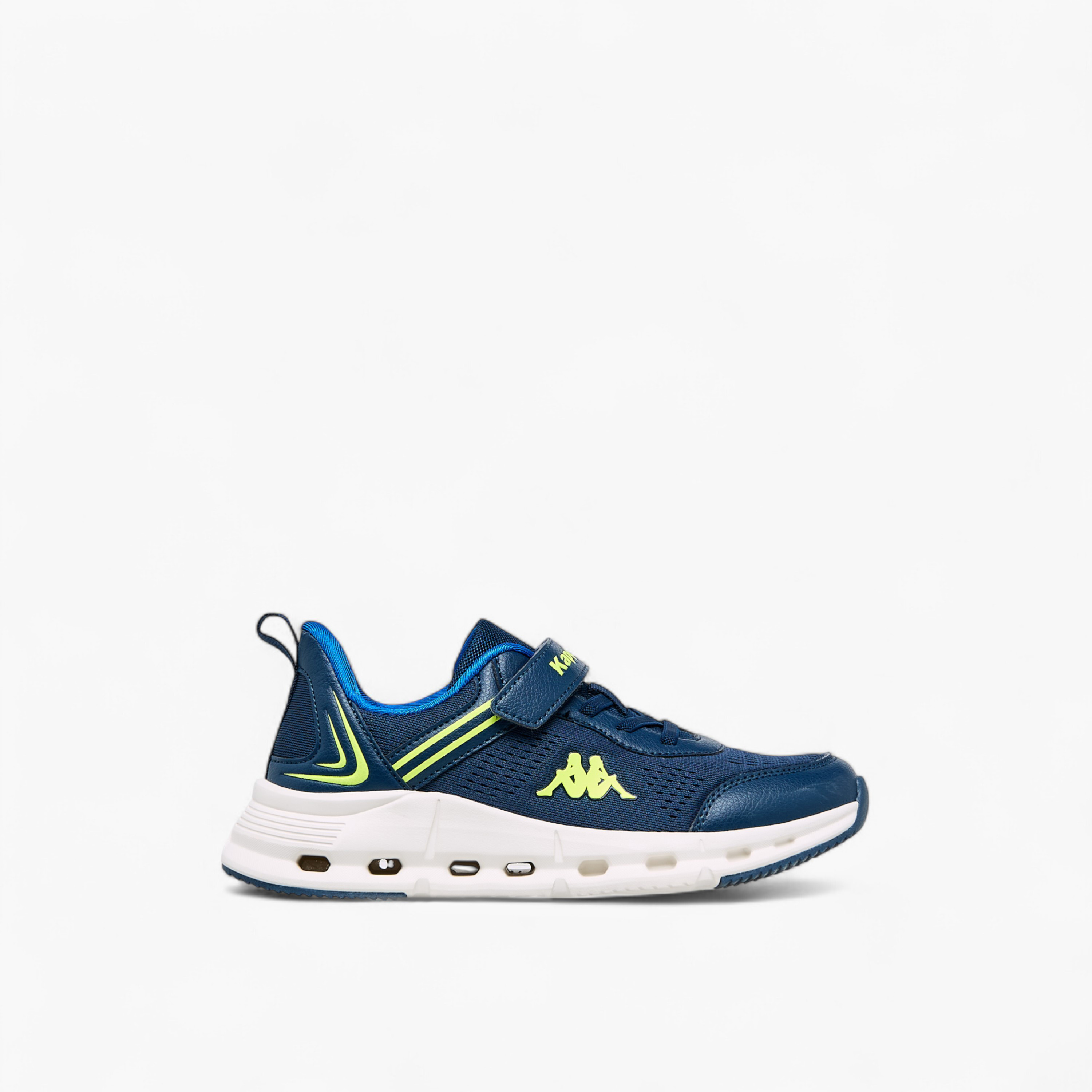 Kappa Kids' Logo Detail Sports Shoes with Hook and Loop Closure-boys-shoes-schoolshoes-image-3