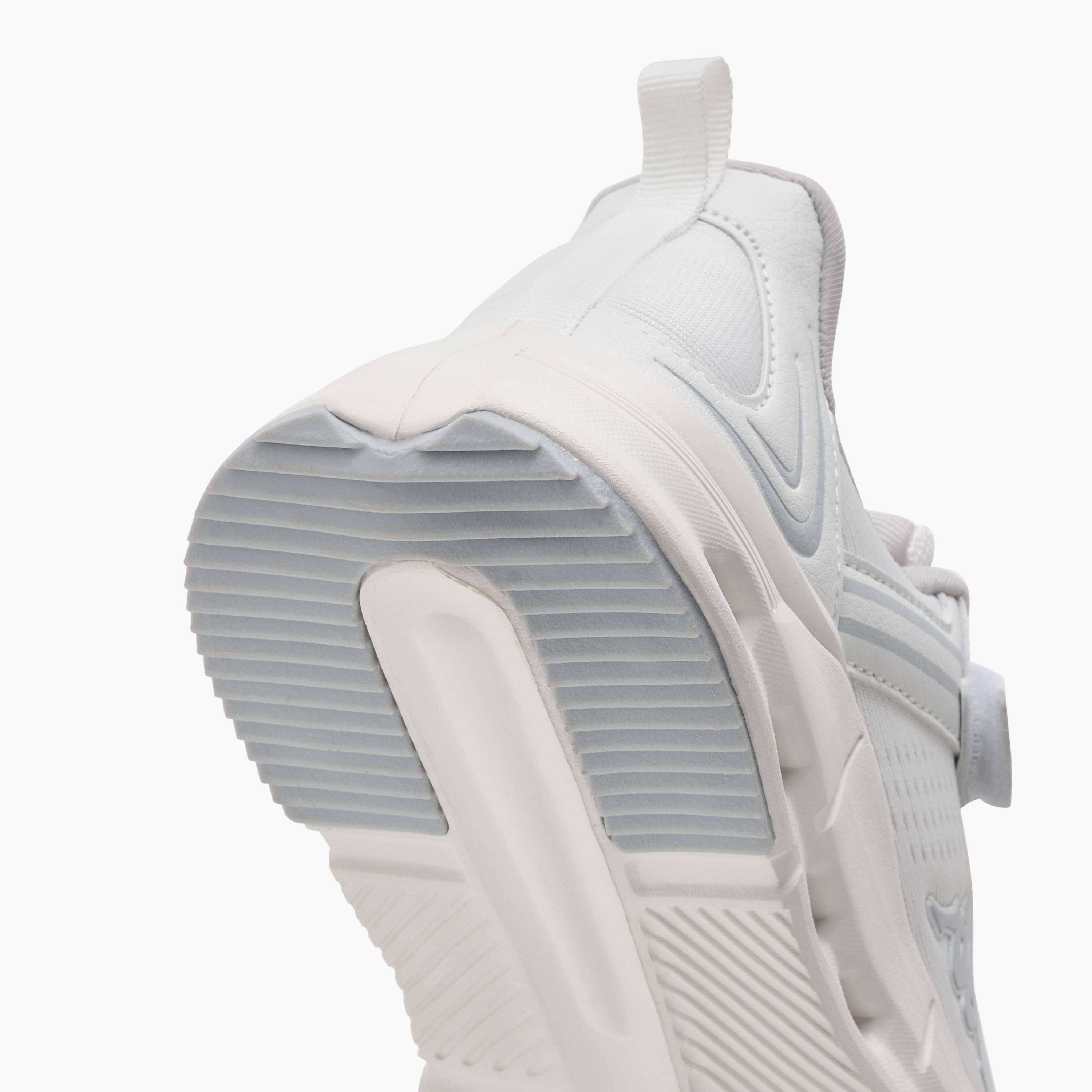 Kappa Kids' Logo Detail Sports Shoes with Hook and Loop Closure-boys-shoes-schoolshoes-image-5