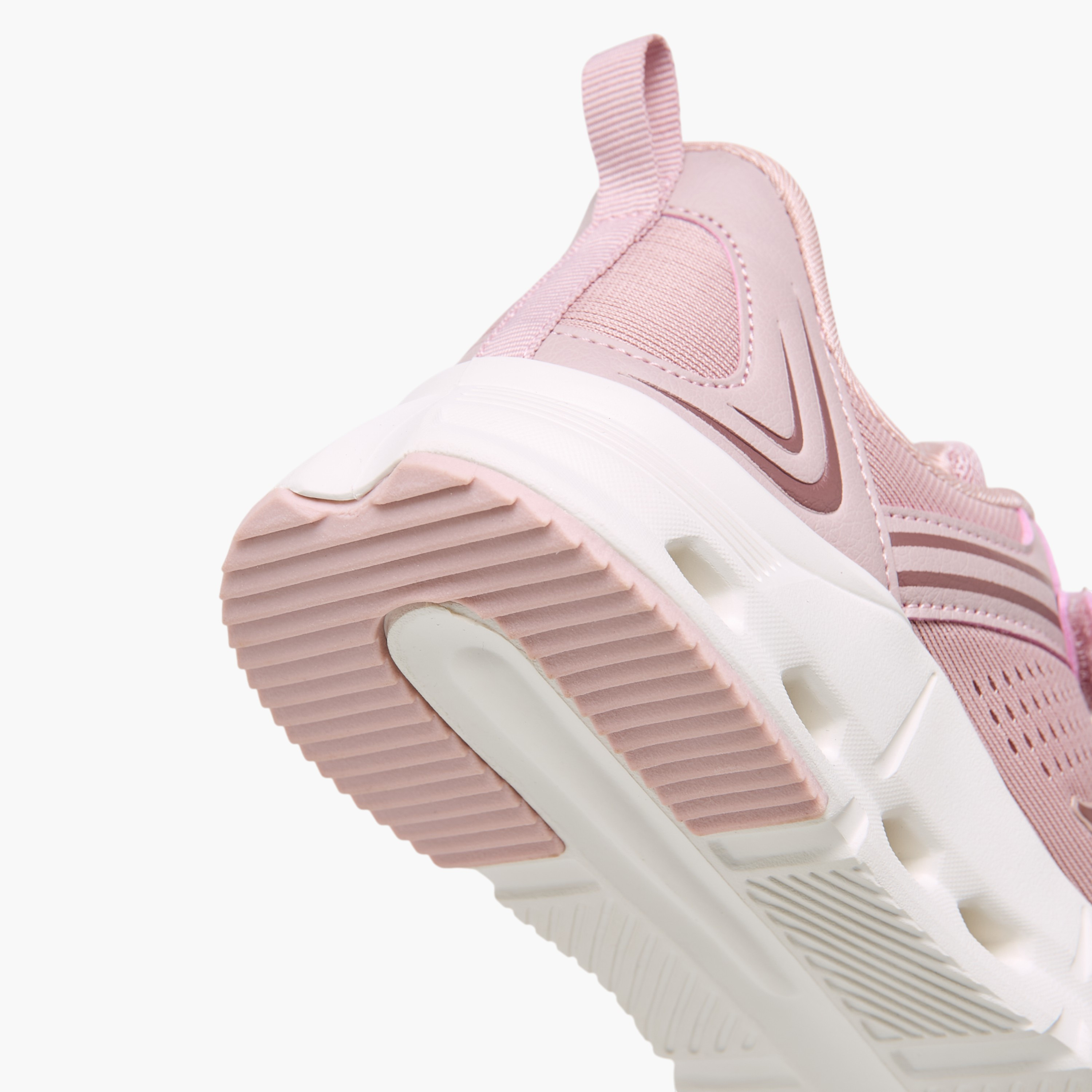 Kappa Girls' Hook and Loop Panelled Sports Shoes-girls-shoes-sneakers-image-5