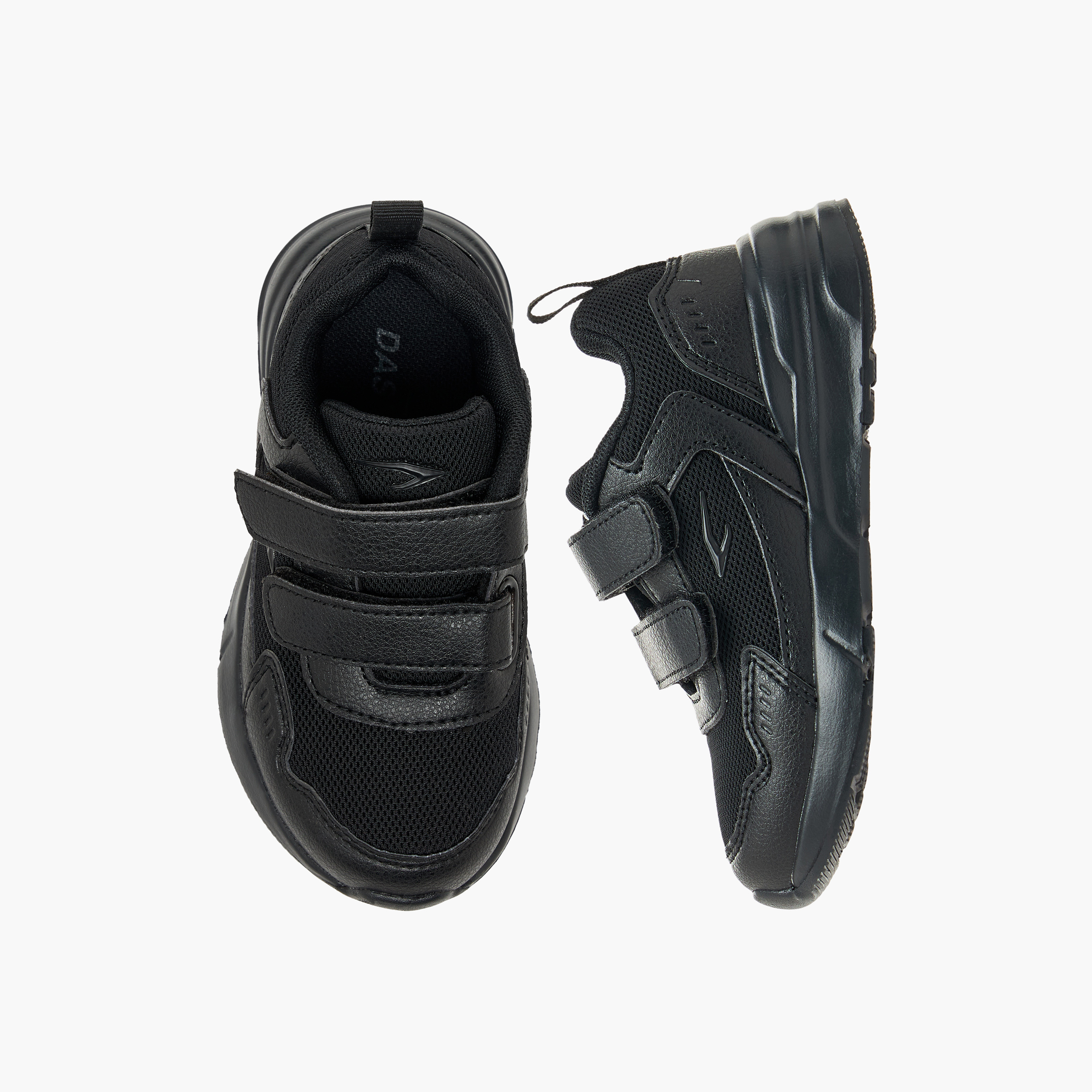 حذاء مدرسي بشريط إغلاق لاصق للجنسين من داش-boys-shoes-schoolshoes-image-1