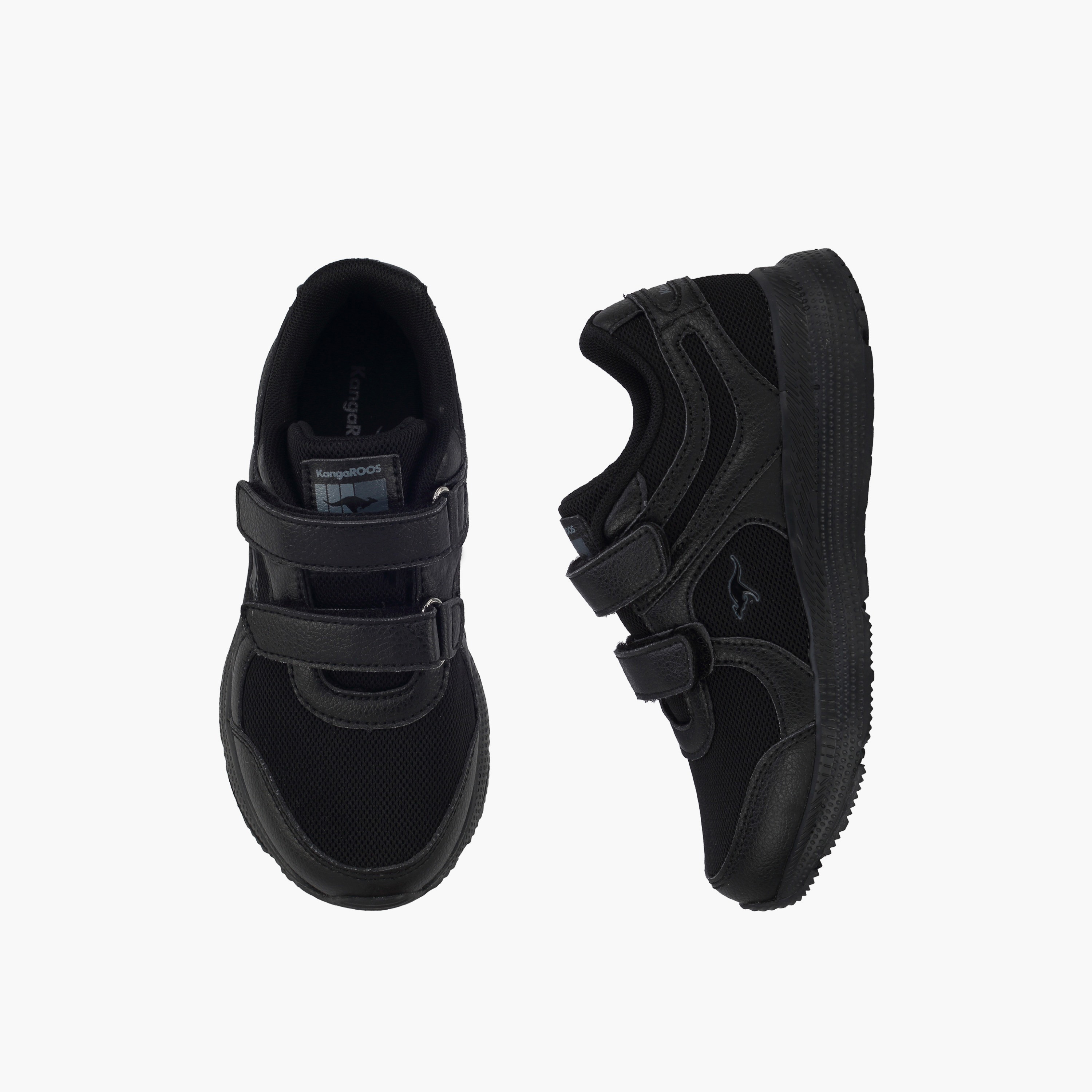 حذاء مدرسي بشريط إغلاق لاصق للأولاد من كانغاروز-boys-shoes-schoolshoes-image-1