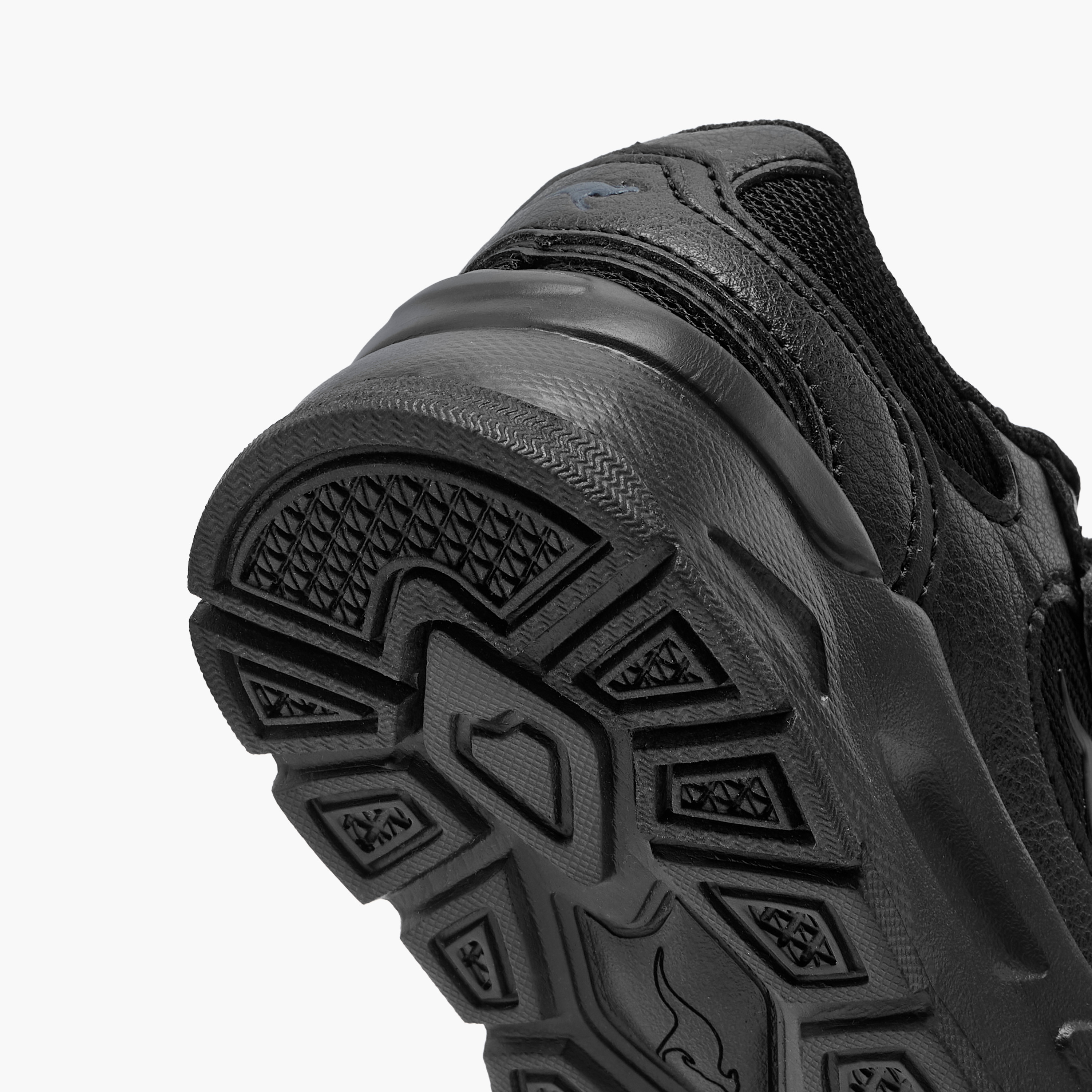 KangaROOS Kids' Logo Detail School Shoes with Hook and Loop Closure-boys-shoes-schoolshoes-image-5