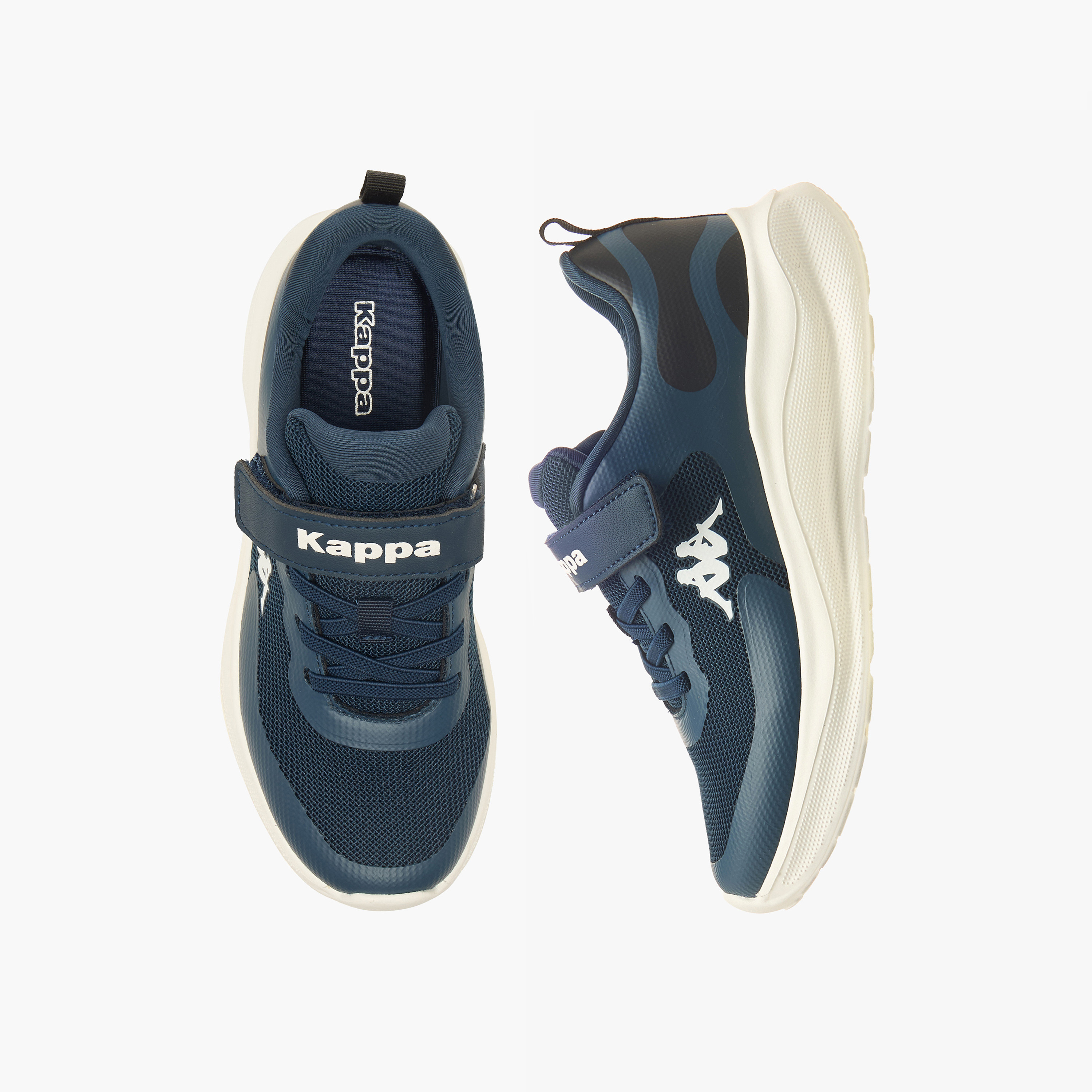 Kappa Boys Hook & Loop Sports Shoes-boys-shoes-sports-image-1