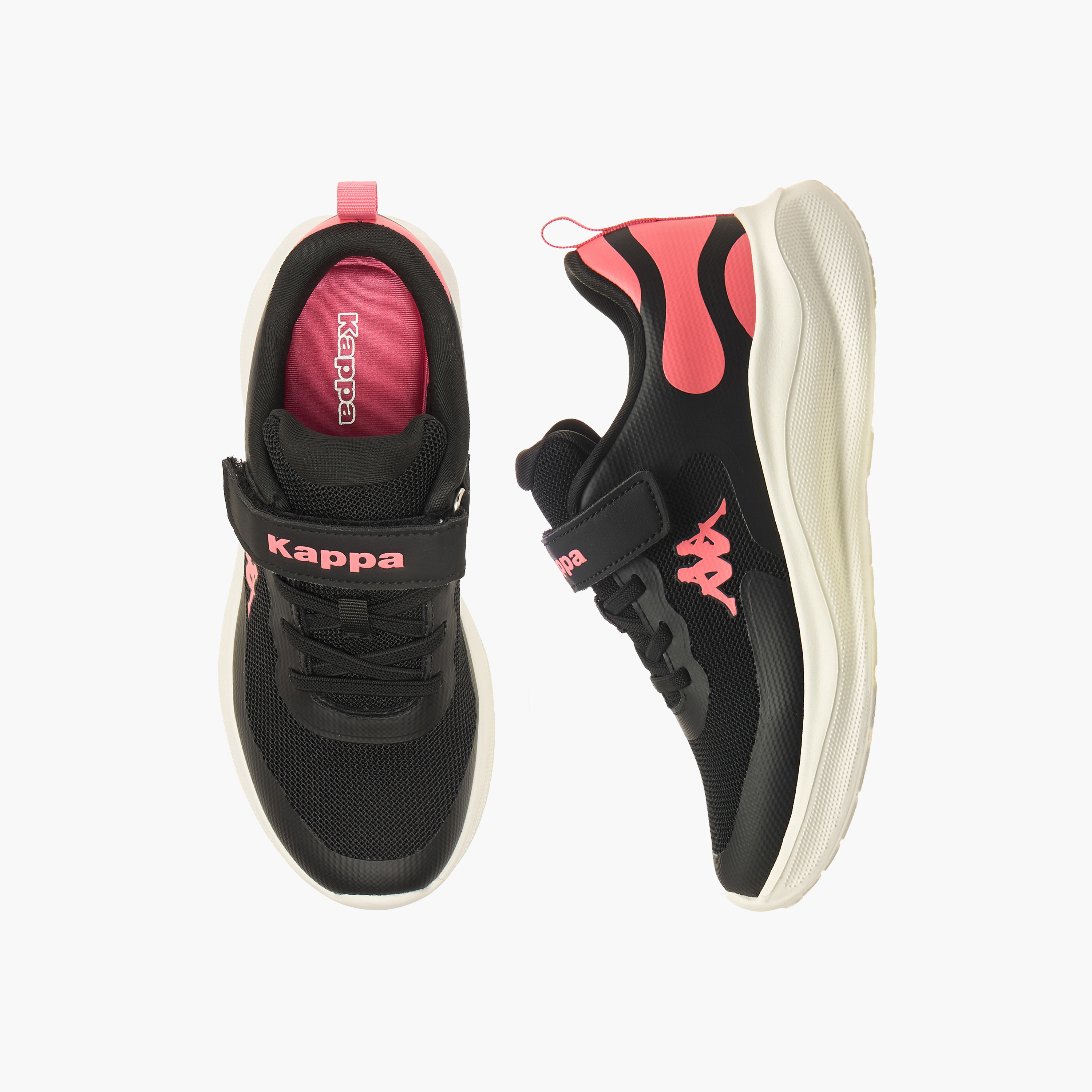 Kappa Girls Hook & Loop Sports Shoes-girls-shoes-sports-image-1