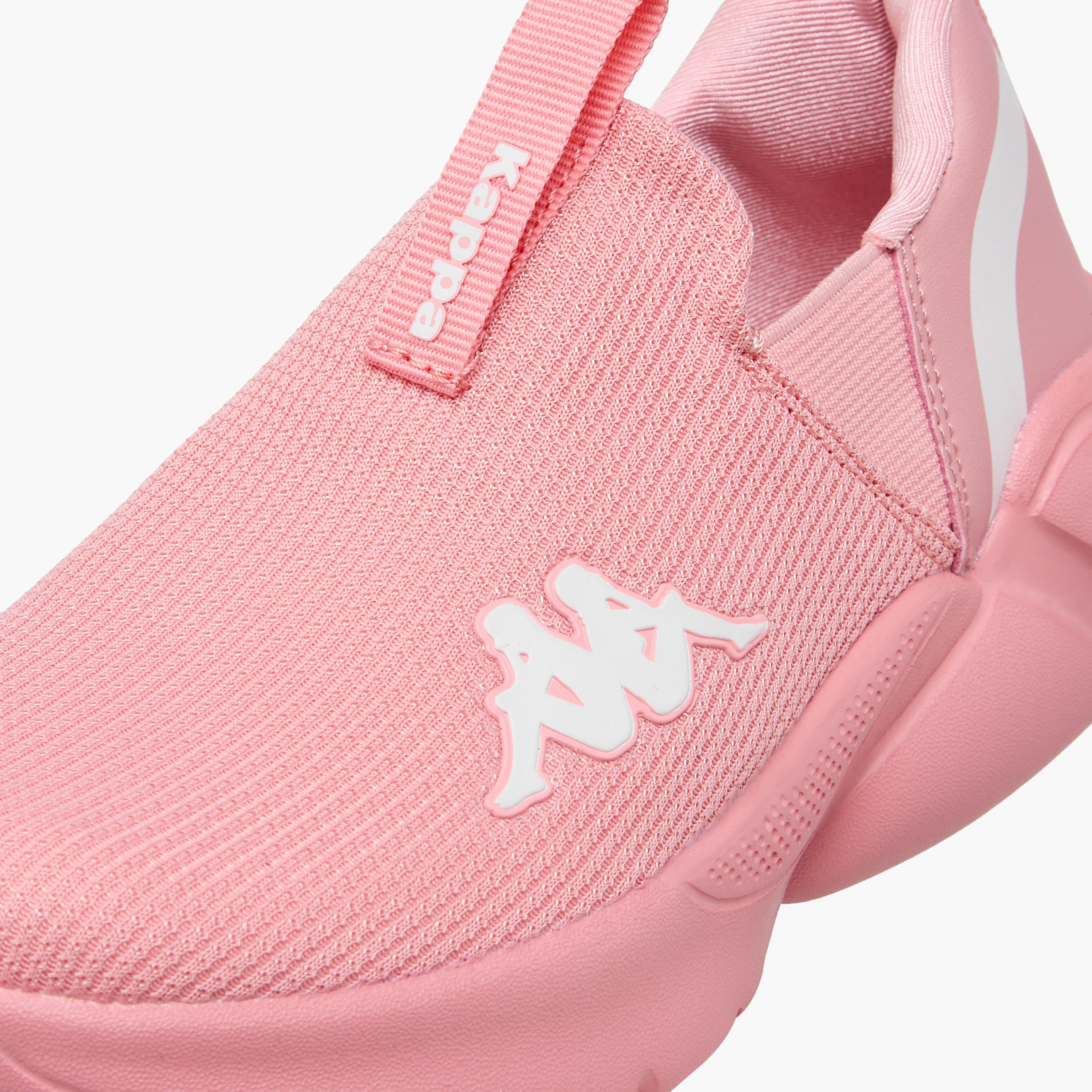 Kappa Women's Logo Applique Slip-On Sports Shoes with Pull Tab-women-shoes-sports-image-4